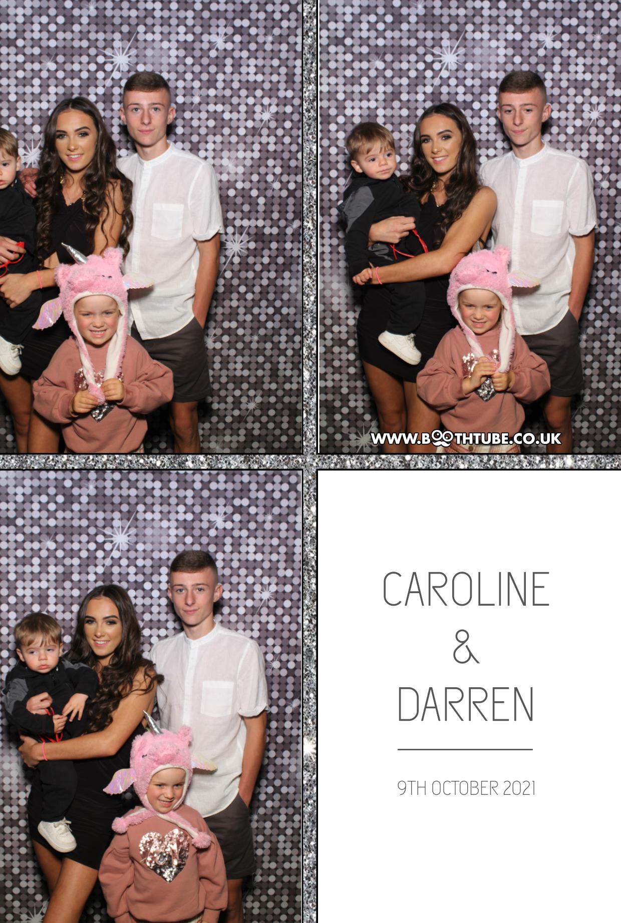 Caroline and Darren | View more photos from the event at gallery.boothtube.co.uk/u/BoothtubeLtd/Caroline-and-Darren