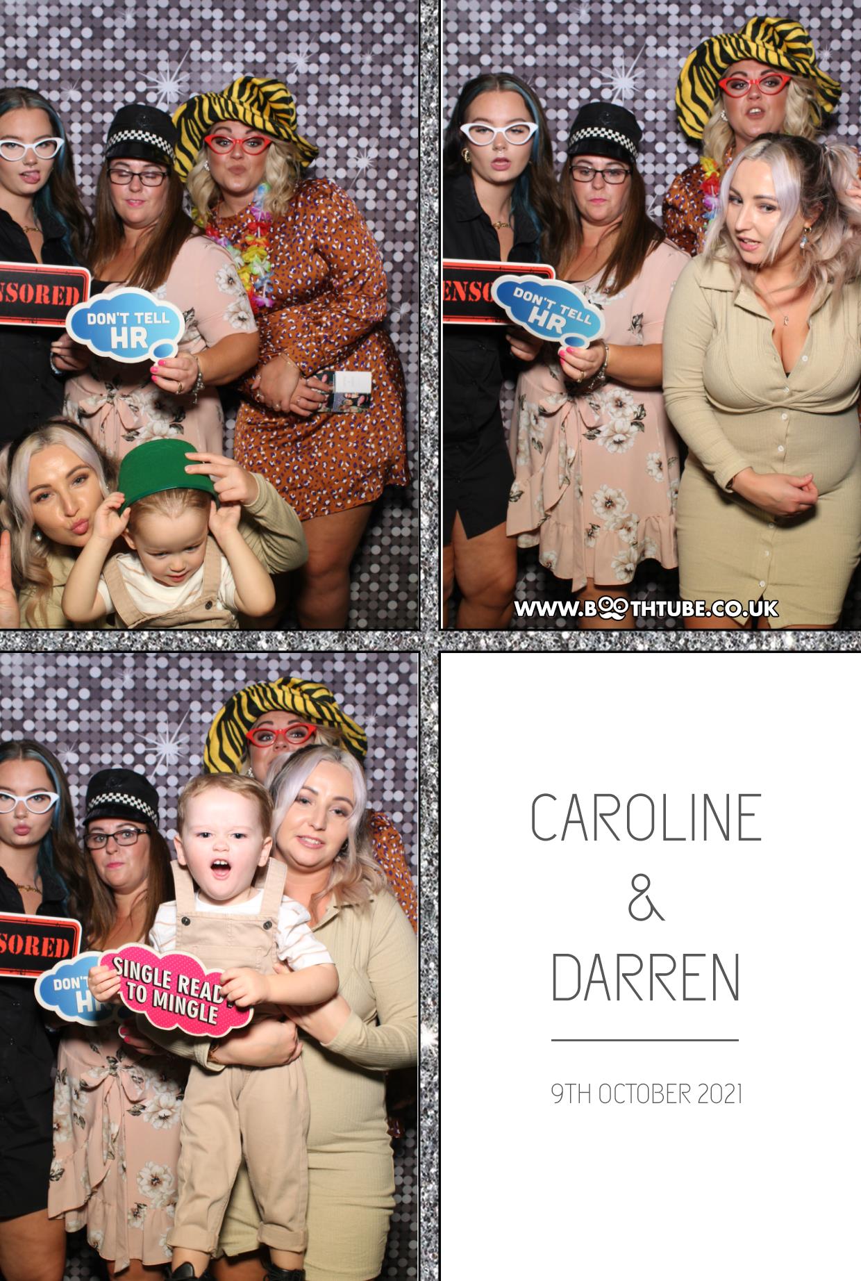 Caroline and Darren | View more photos from the event at gallery.boothtube.co.uk/u/BoothtubeLtd/Caroline-and-Darren