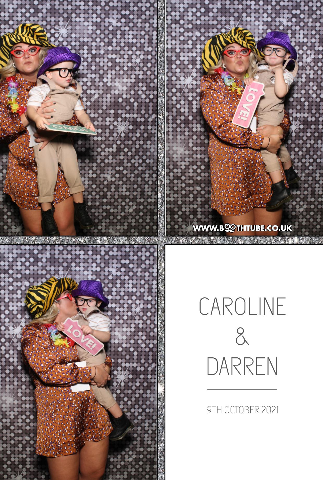 Caroline and Darren | View more photos from the event at gallery.boothtube.co.uk/u/BoothtubeLtd/Caroline-and-Darren
