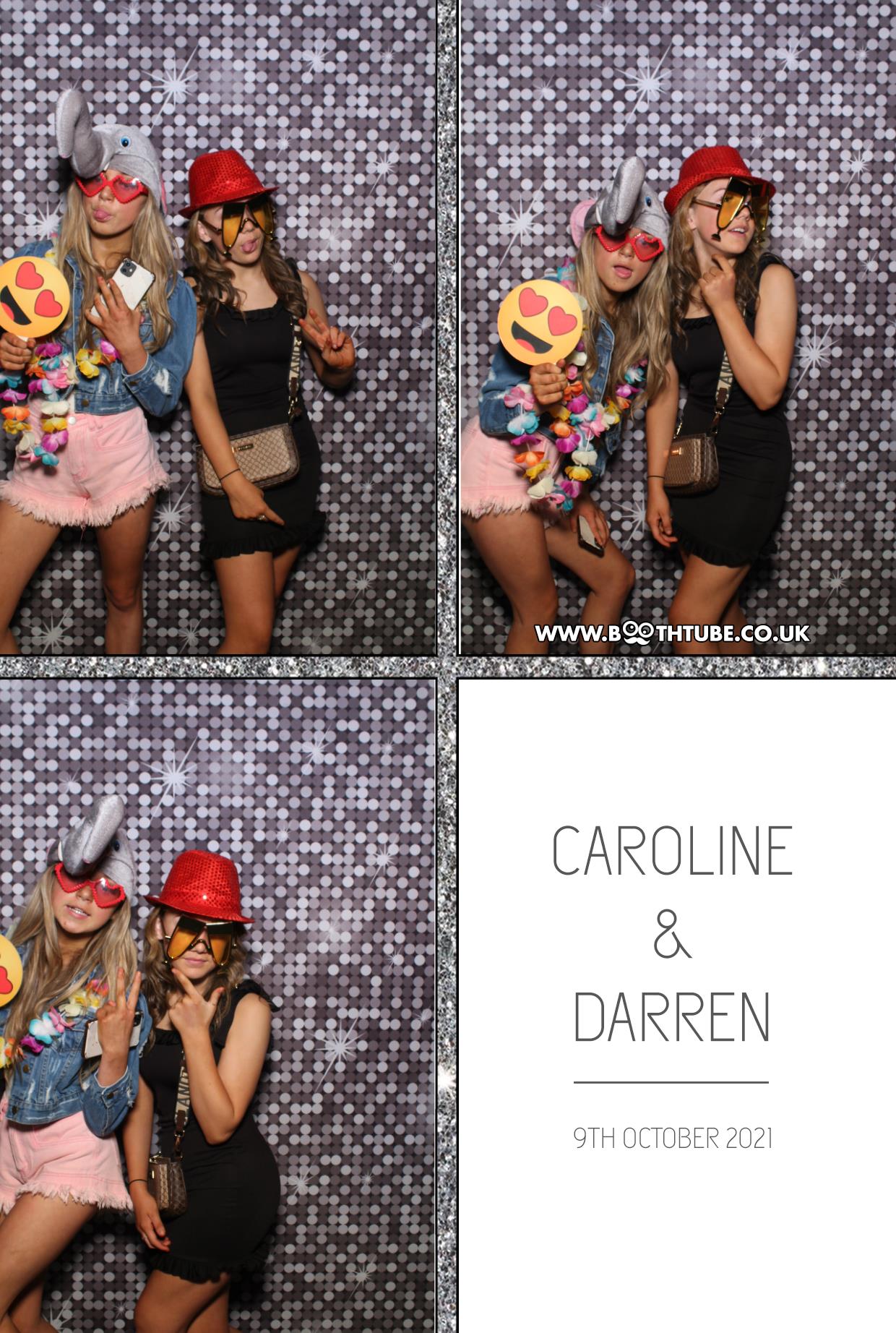 Caroline and Darren | View more photos from the event at gallery.boothtube.co.uk/u/BoothtubeLtd/Caroline-and-Darren