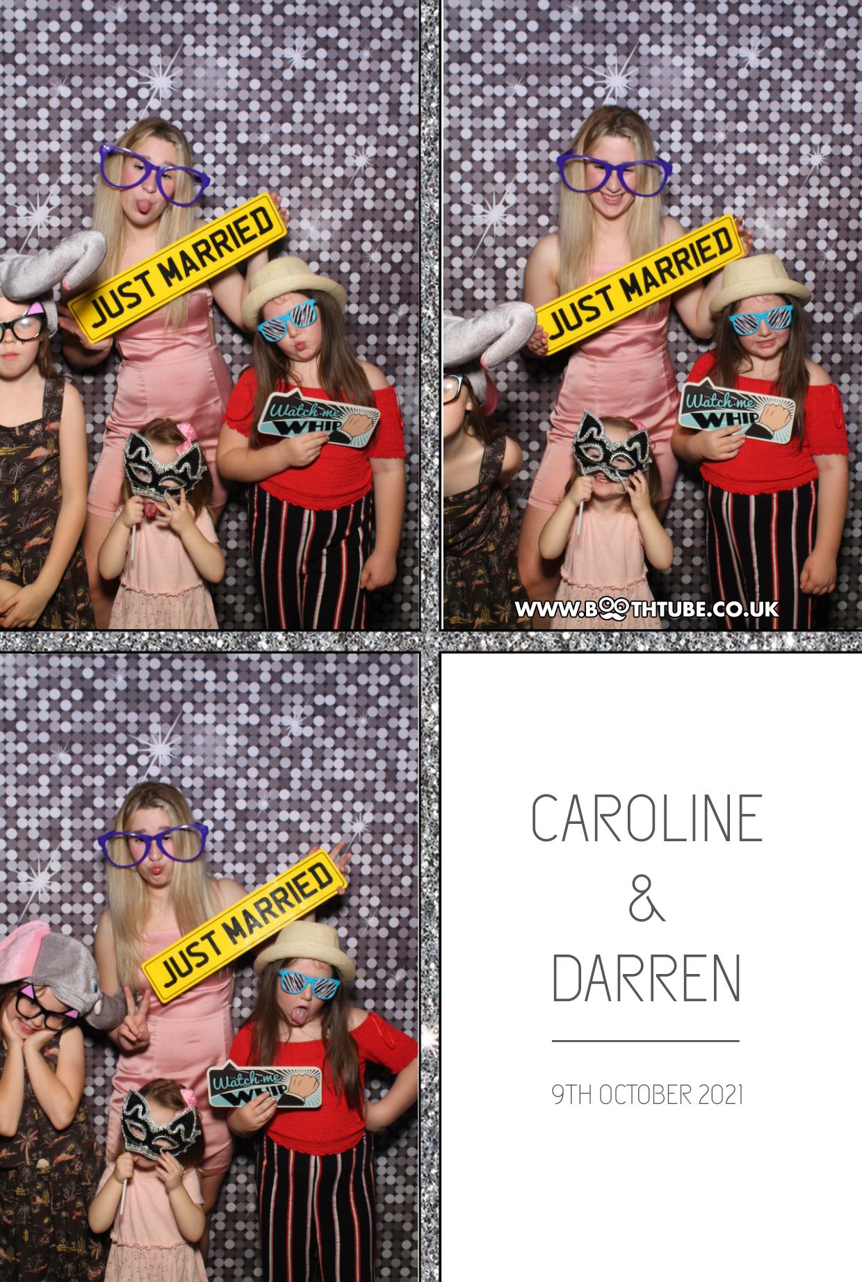 Caroline and Darren | View more photos from the event at gallery.boothtube.co.uk/u/BoothtubeLtd/Caroline-and-Darren