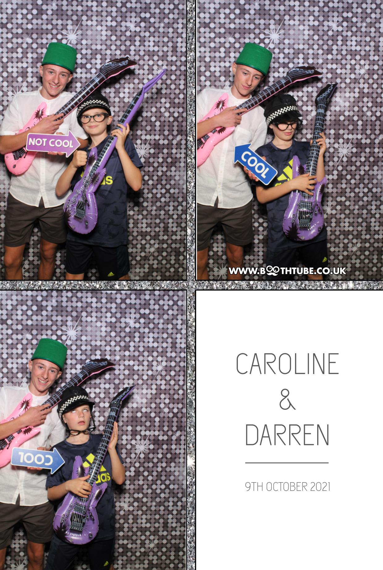 Caroline and Darren | View more photos from the event at gallery.boothtube.co.uk/u/BoothtubeLtd/Caroline-and-Darren