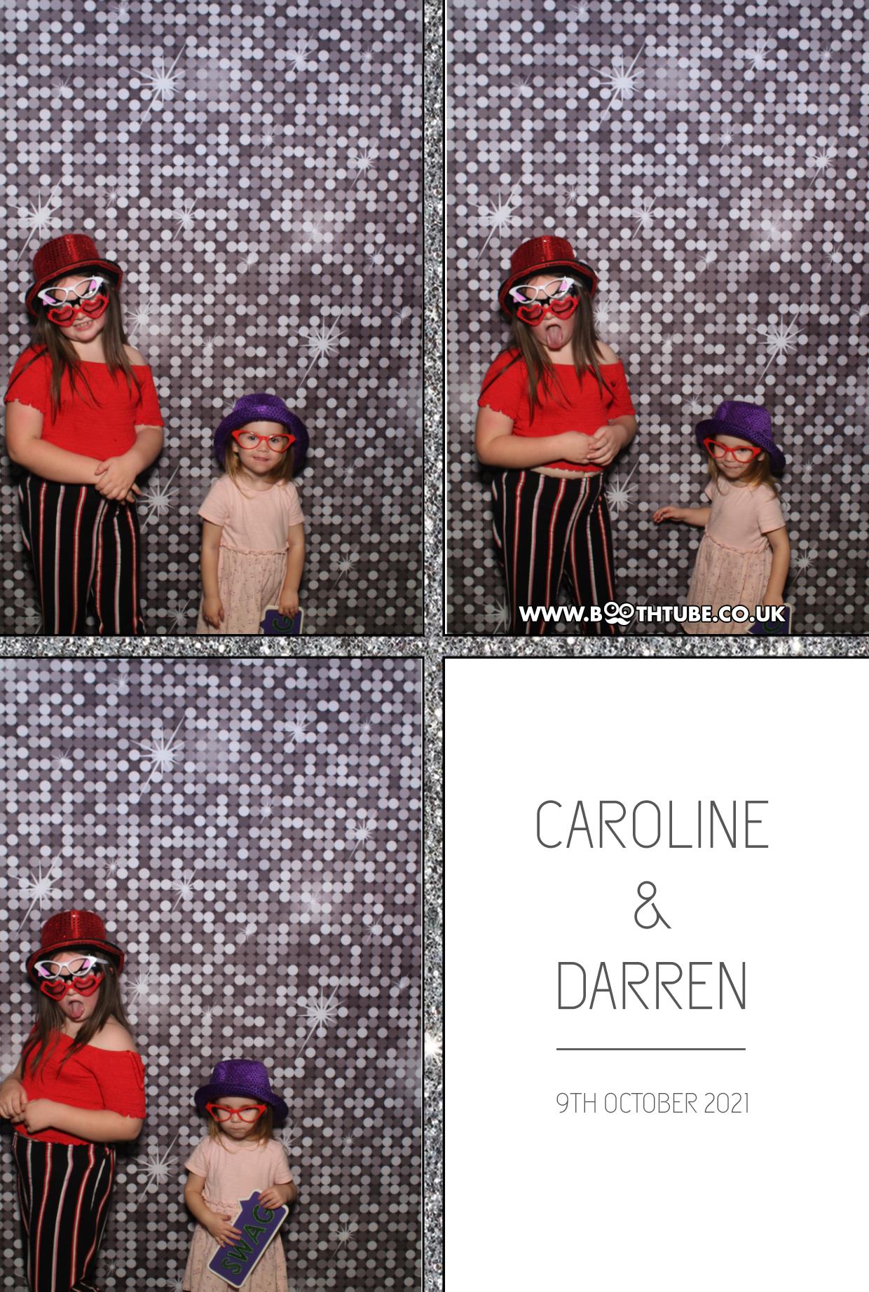 Caroline and Darren | View more photos from the event at gallery.boothtube.co.uk/u/BoothtubeLtd/Caroline-and-Darren