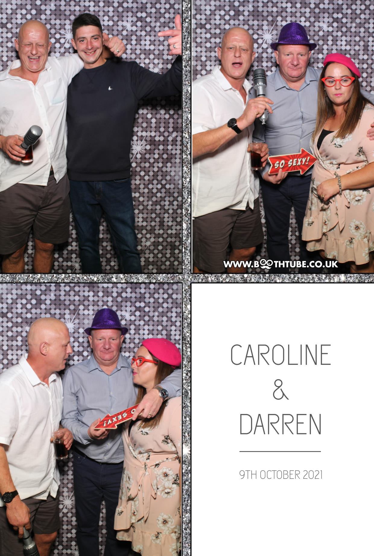 Caroline and Darren | View more photos from the event at gallery.boothtube.co.uk/u/BoothtubeLtd/Caroline-and-Darren