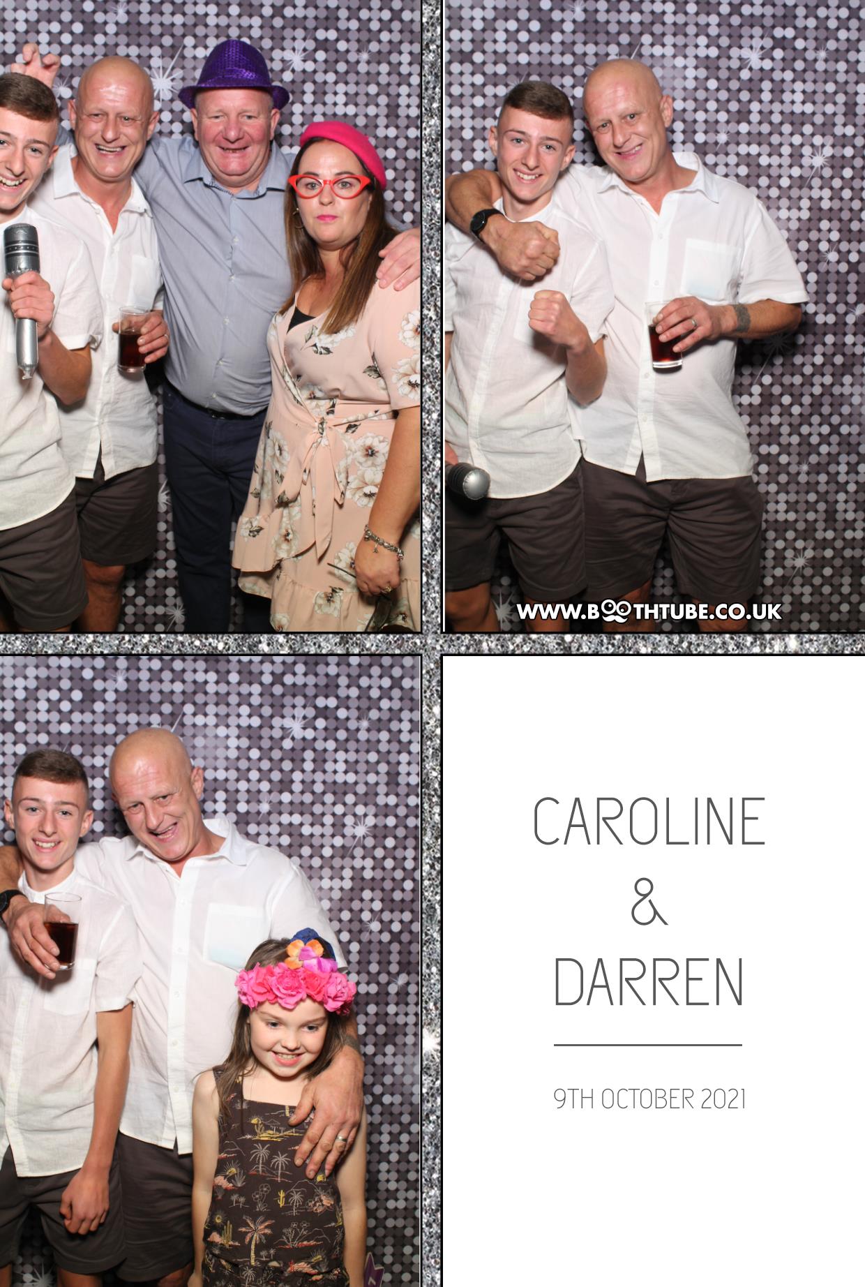 Caroline and Darren | View more photos from the event at gallery.boothtube.co.uk/u/BoothtubeLtd/Caroline-and-Darren