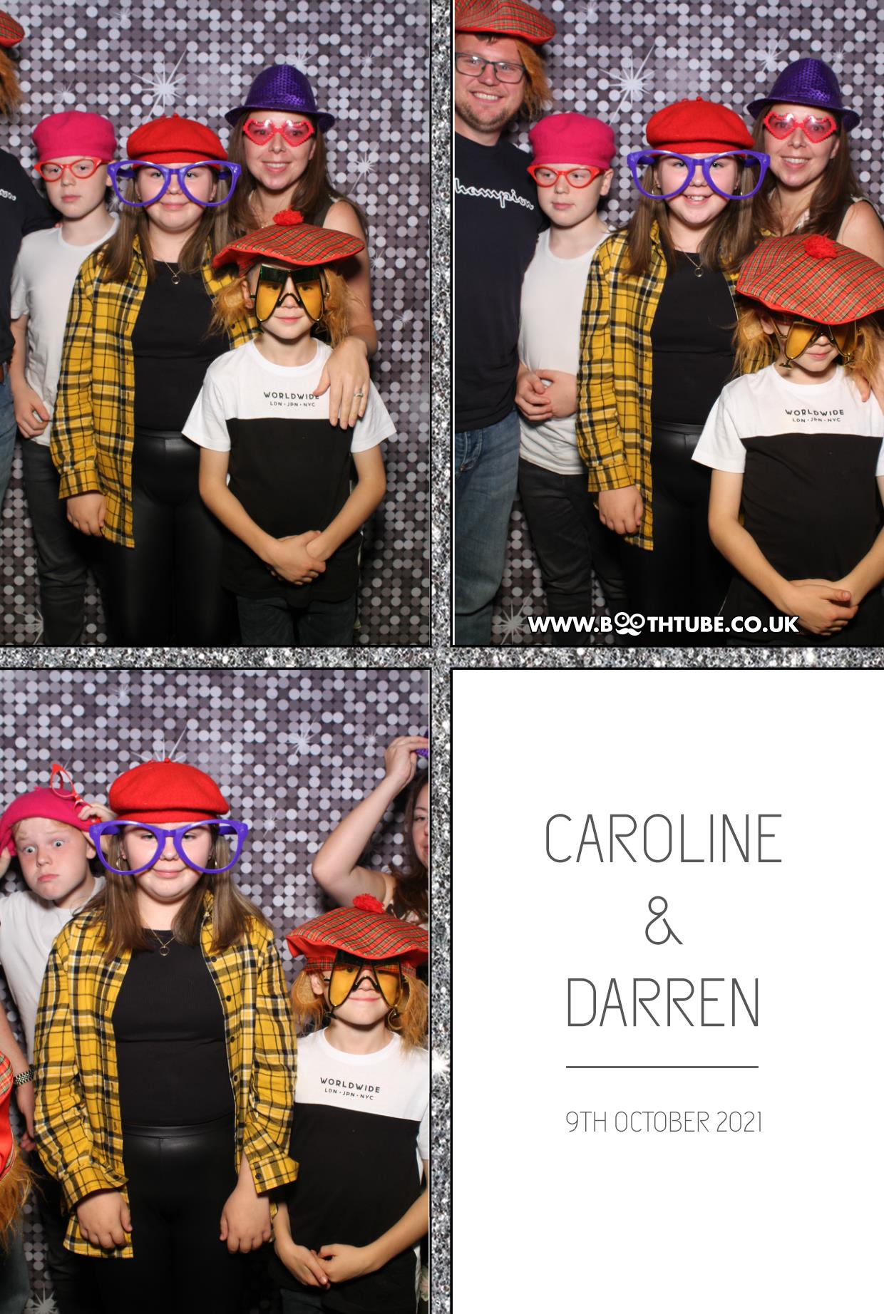 Caroline and Darren | View more photos from the event at gallery.boothtube.co.uk/u/BoothtubeLtd/Caroline-and-Darren