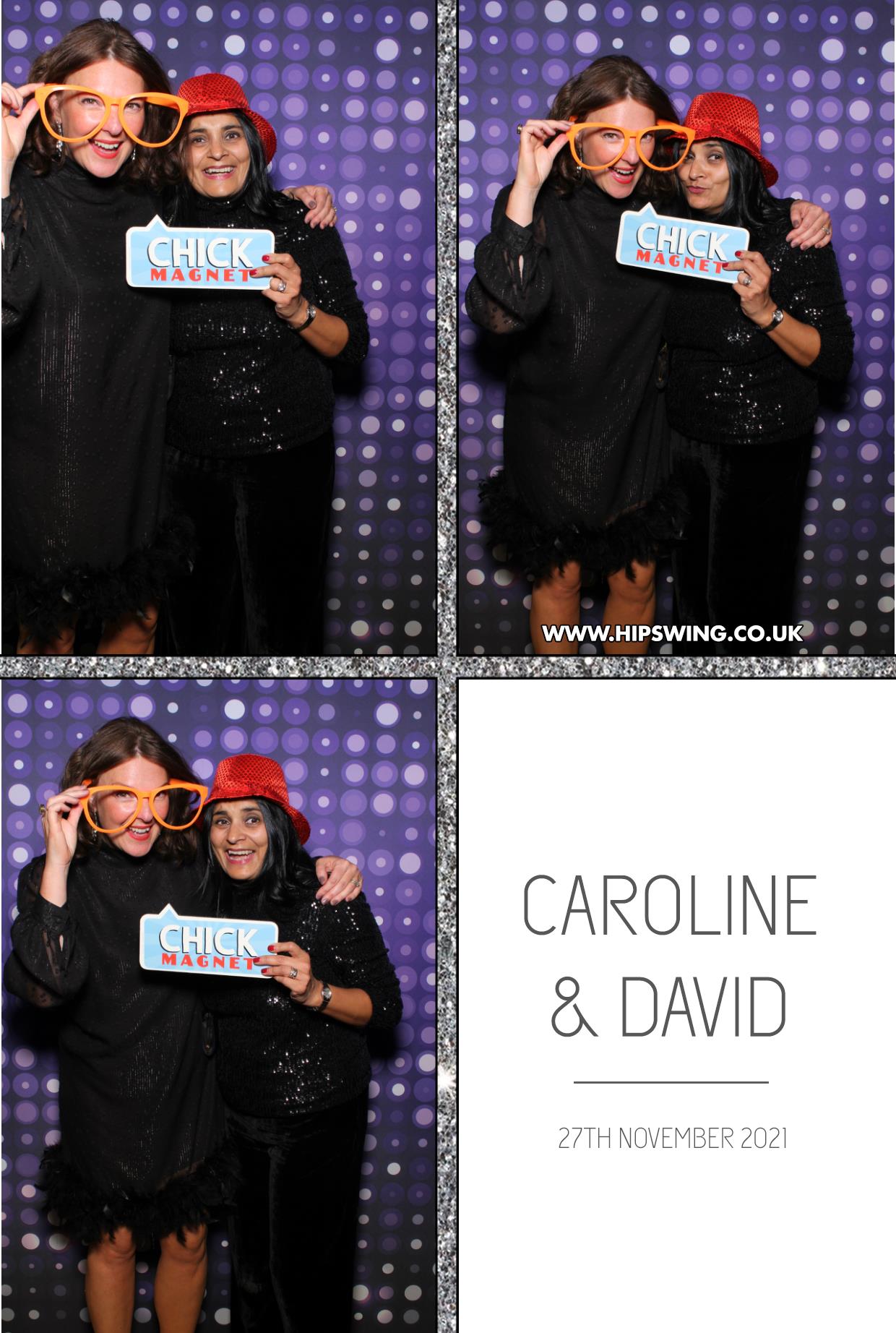Caroline and David | View more photos from the event at gallery.boothtube.co.uk/u/BoothtubeLtd/Caroline-and-David