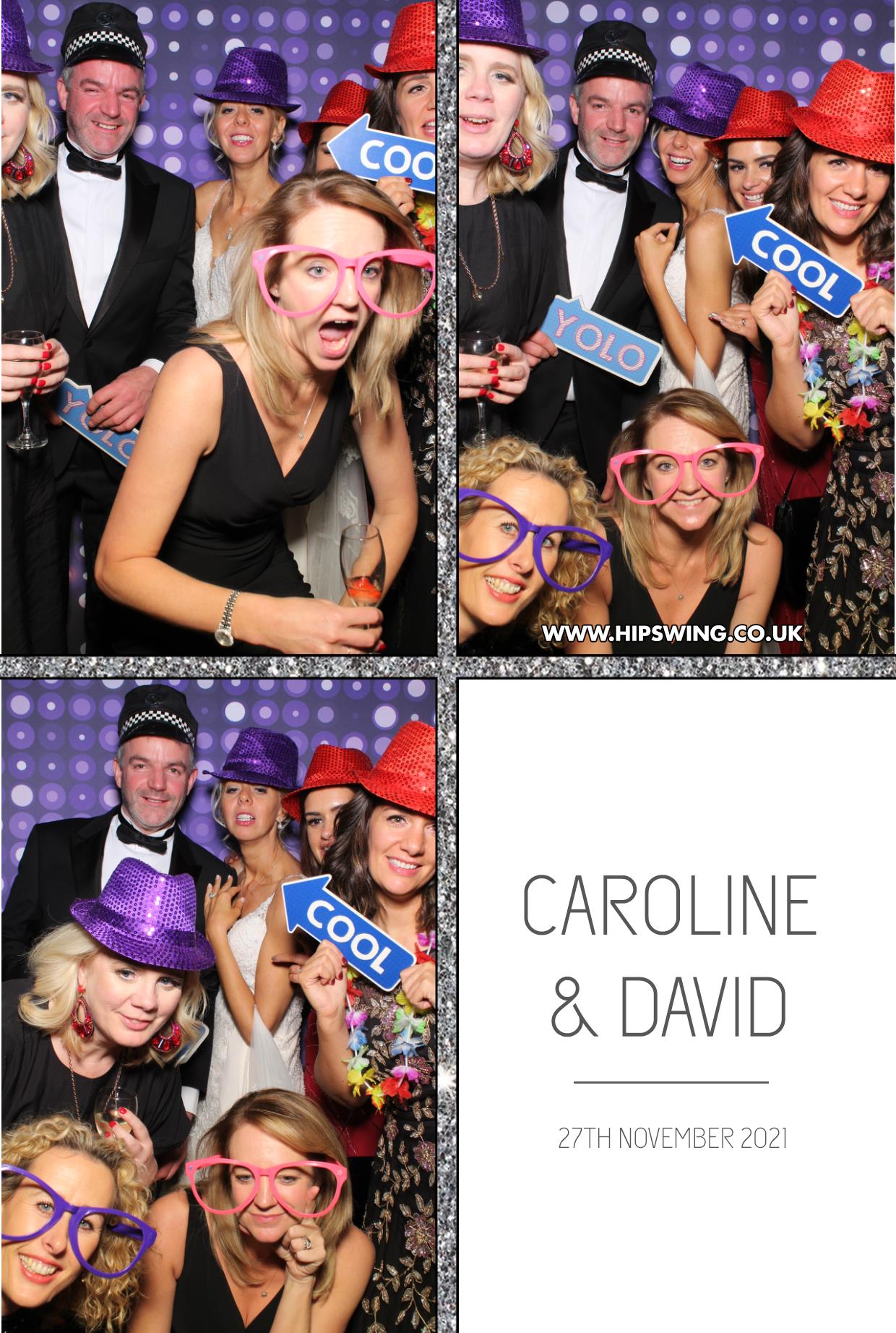 Caroline and David | View more photos from the event at gallery.boothtube.co.uk/u/BoothtubeLtd/Caroline-and-David