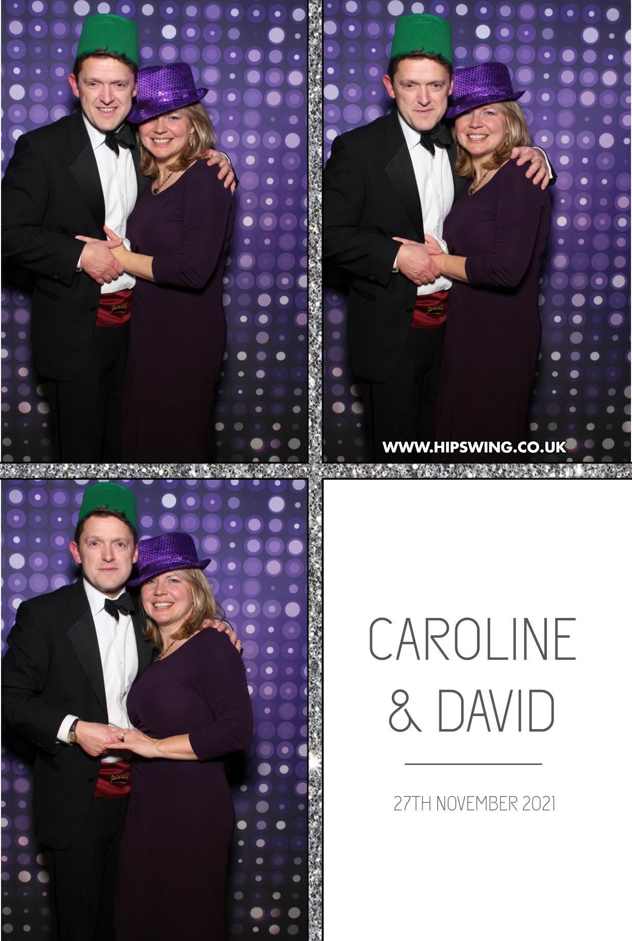 Caroline and David | View more photos from the event at gallery.boothtube.co.uk/u/BoothtubeLtd/Caroline-and-David