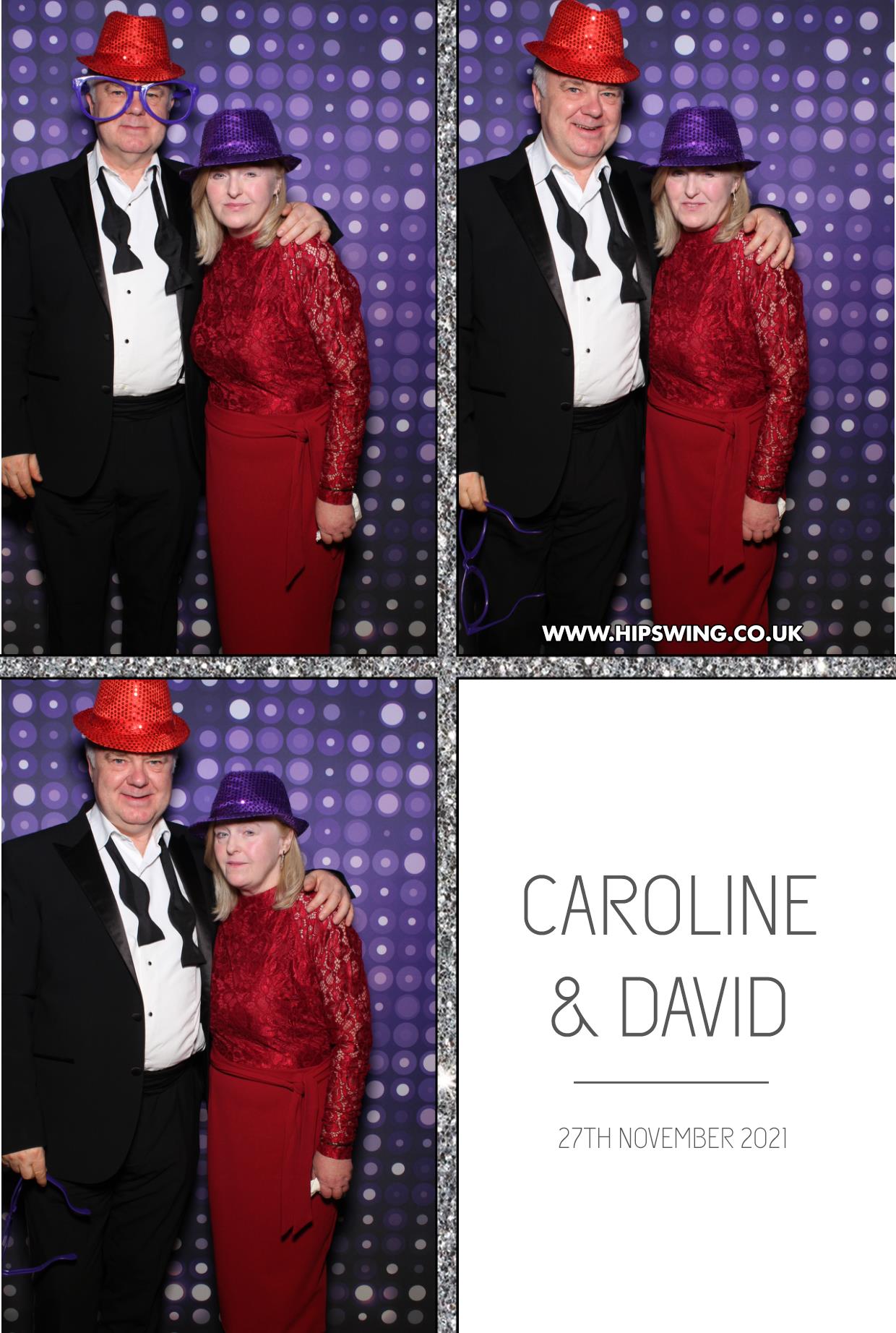 Caroline and David | View more photos from the event at gallery.boothtube.co.uk/u/BoothtubeLtd/Caroline-and-David