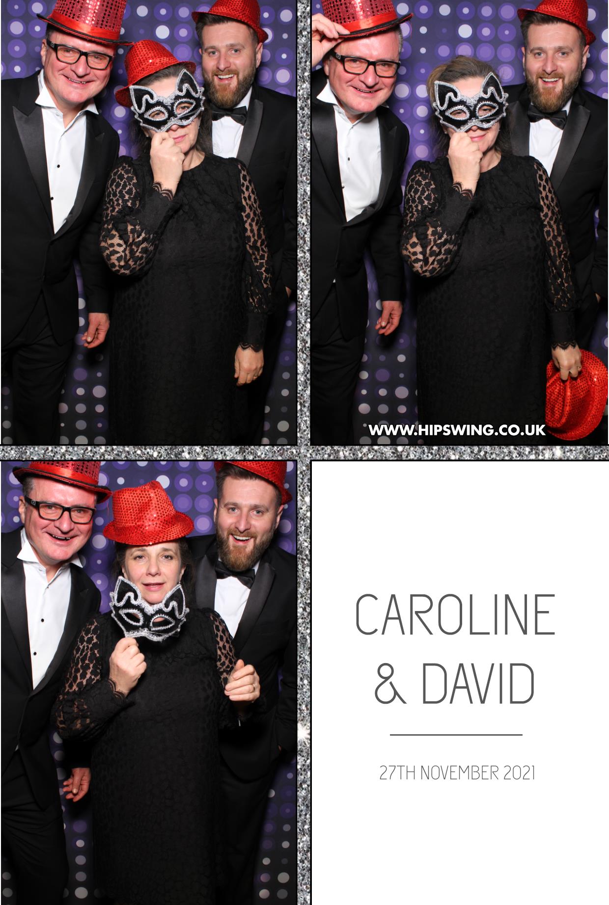 Caroline and David | View more photos from the event at gallery.boothtube.co.uk/u/BoothtubeLtd/Caroline-and-David