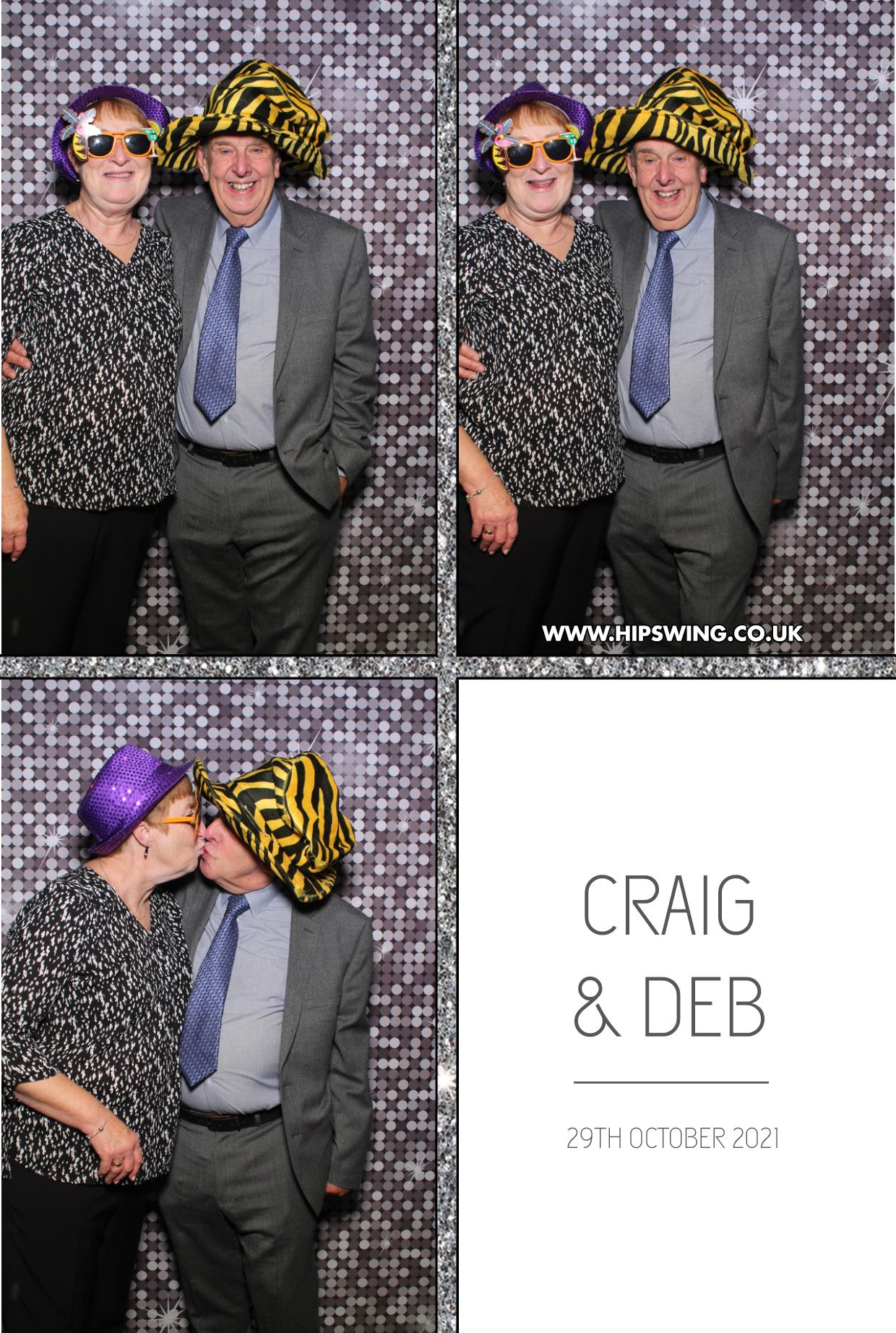 Deborah and Craig | View more photos from the event at gallery.boothtube.co.uk/u/BoothtubeLtd/Deborah-and-Craig