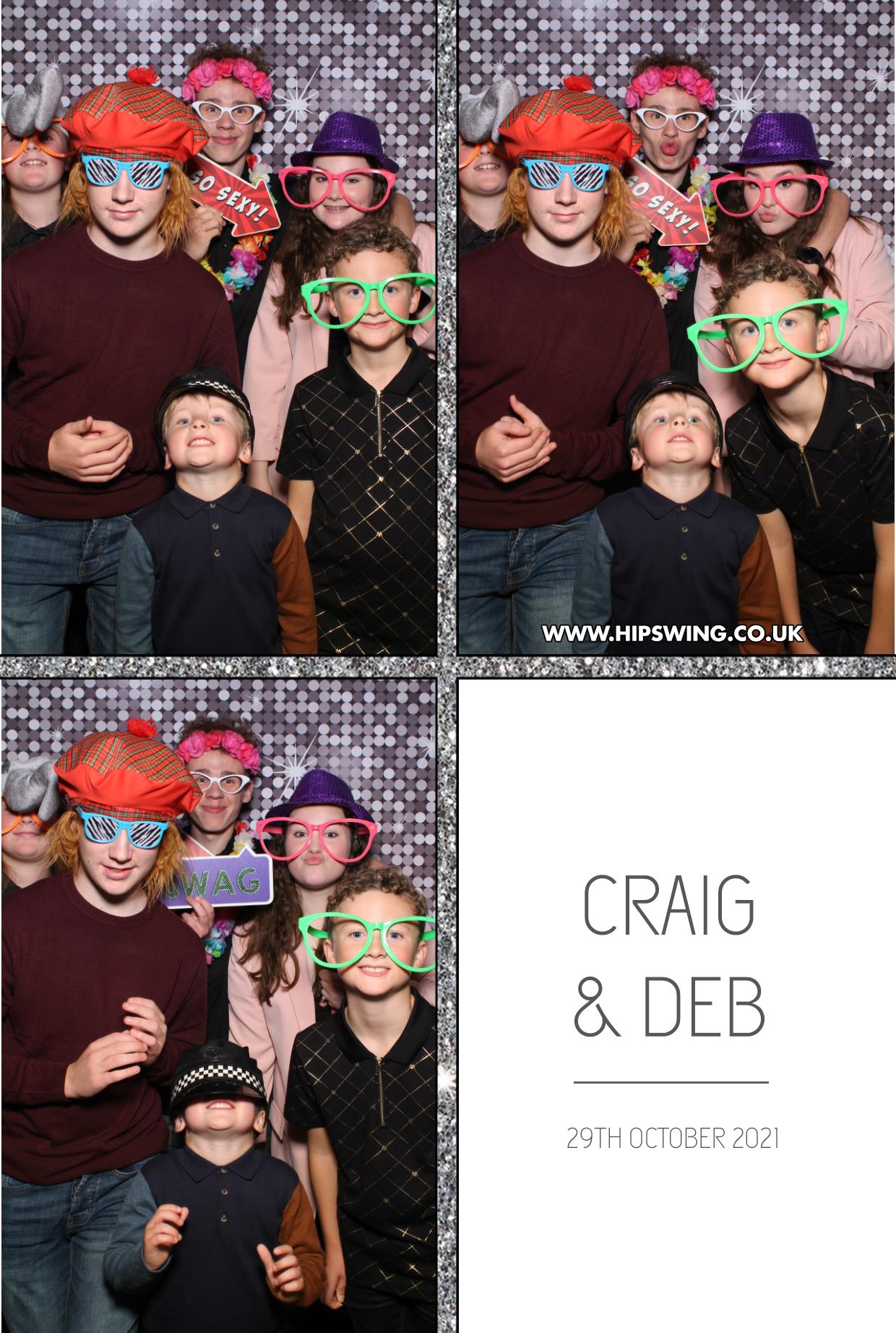 Deborah and Craig | View more photos from the event at gallery.boothtube.co.uk/u/BoothtubeLtd/Deborah-and-Craig