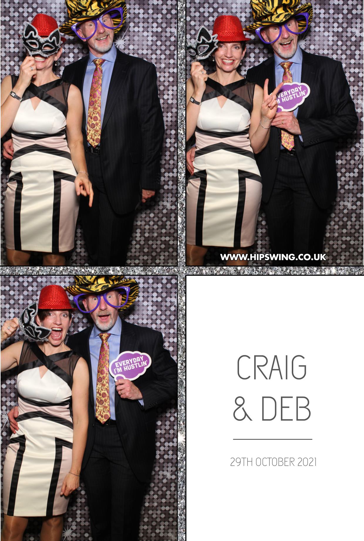 Deborah and Craig | View more photos from the event at gallery.boothtube.co.uk/u/BoothtubeLtd/Deborah-and-Craig
