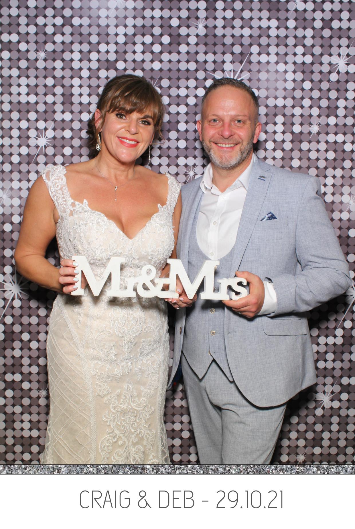 Deborah and Craig | View more photos from the event at gallery.boothtube.co.uk/u/BoothtubeLtd/Deborah-and-Craig