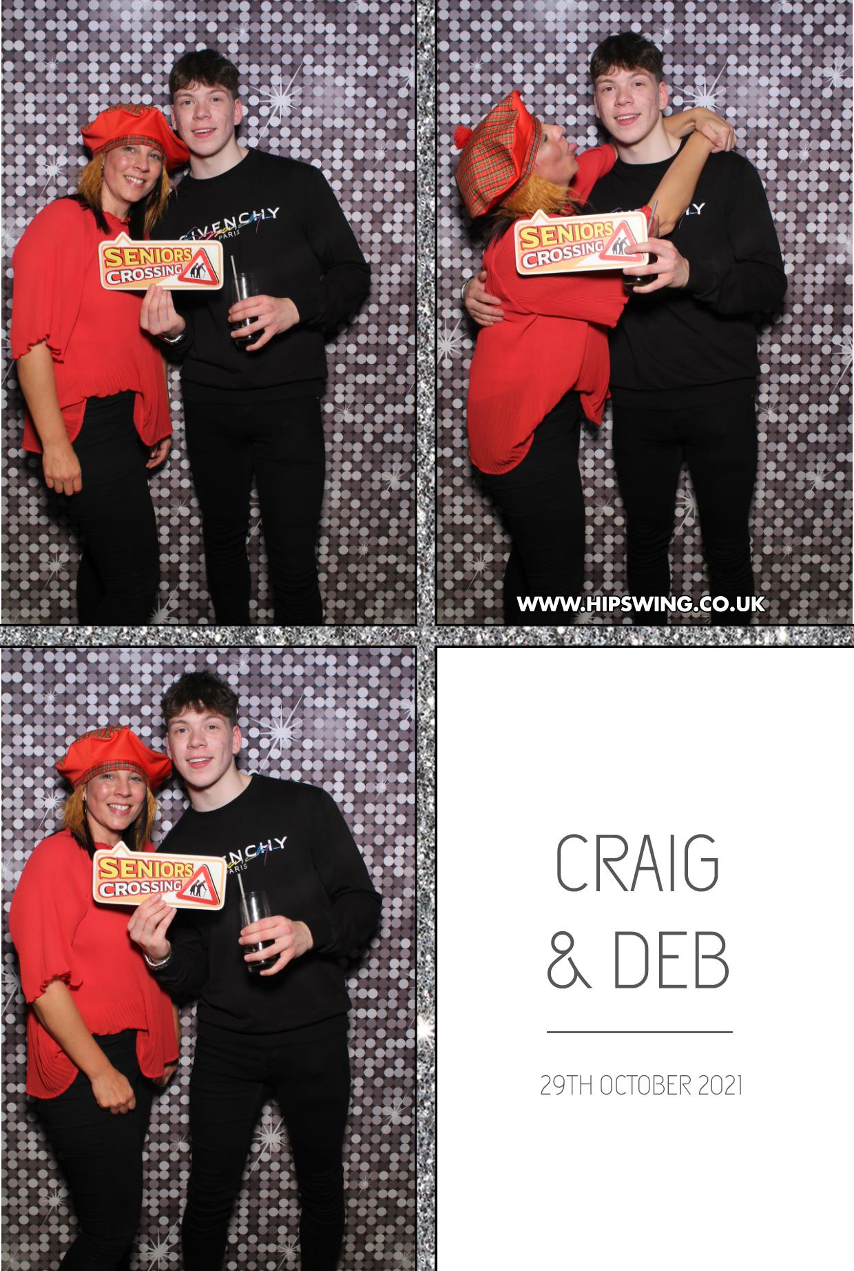 Deborah and Craig | View more photos from the event at gallery.boothtube.co.uk/u/BoothtubeLtd/Deborah-and-Craig