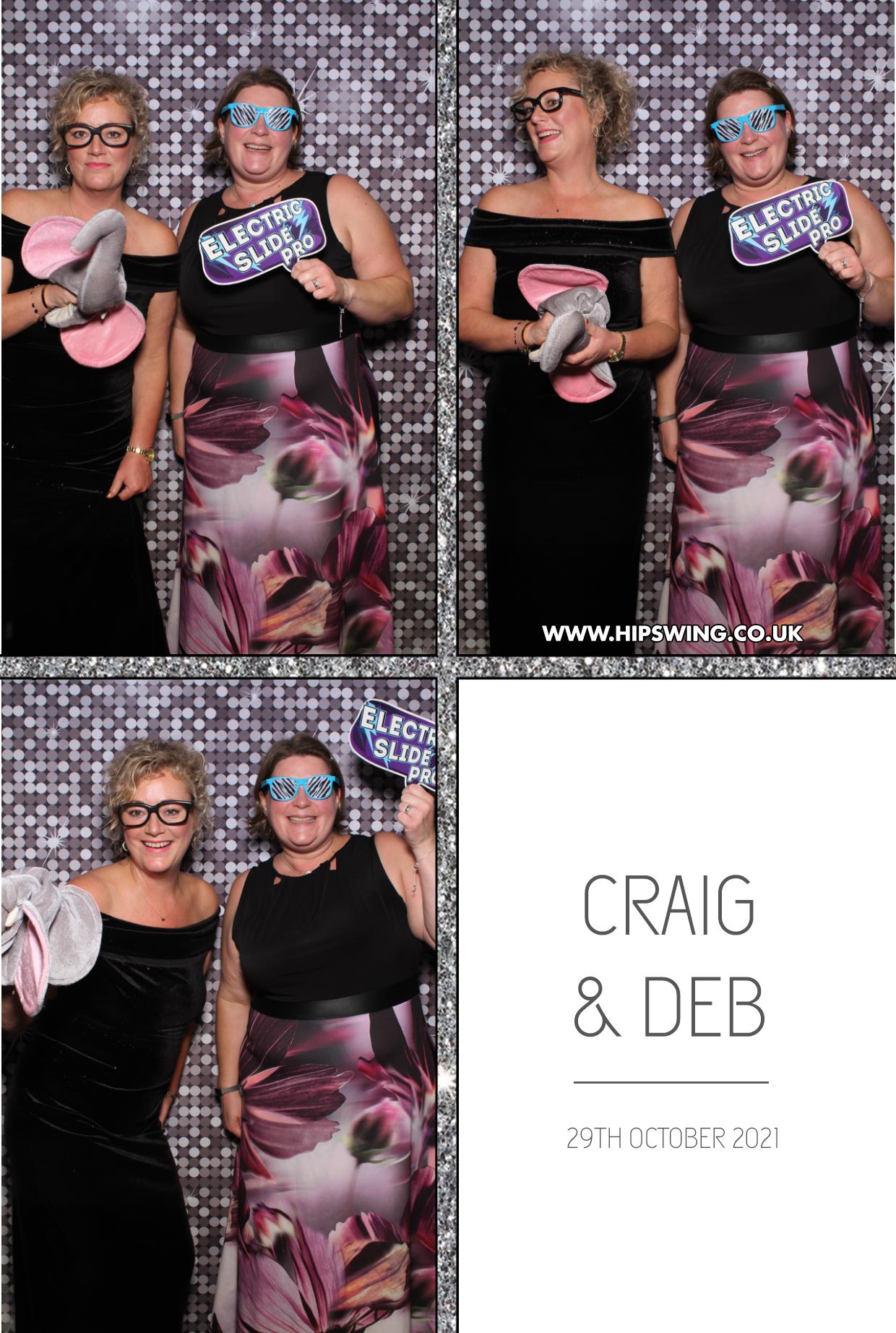 Deborah and Craig | View more photos from the event at gallery.boothtube.co.uk/u/BoothtubeLtd/Deborah-and-Craig