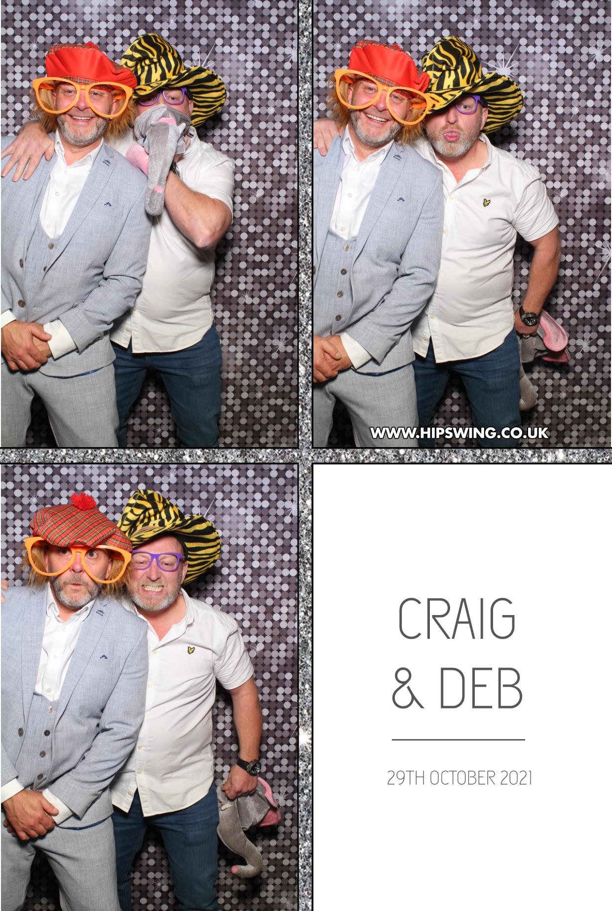 Deborah and Craig | View more photos from the event at gallery.boothtube.co.uk/u/BoothtubeLtd/Deborah-and-Craig