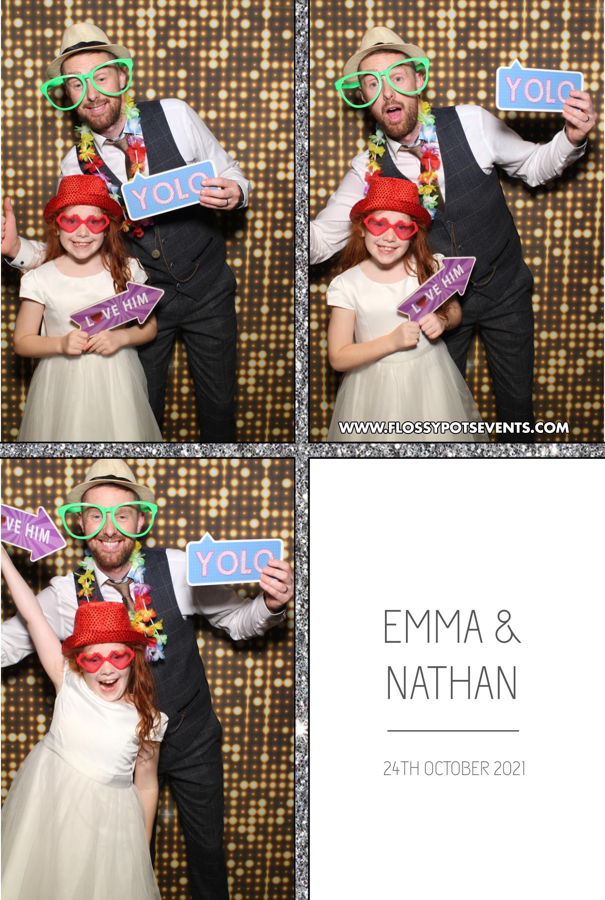 Emma and Nathan | View more photos from the event at gallery.boothtube.co.uk/u/BoothtubeLtd/Emma-and-Nathan