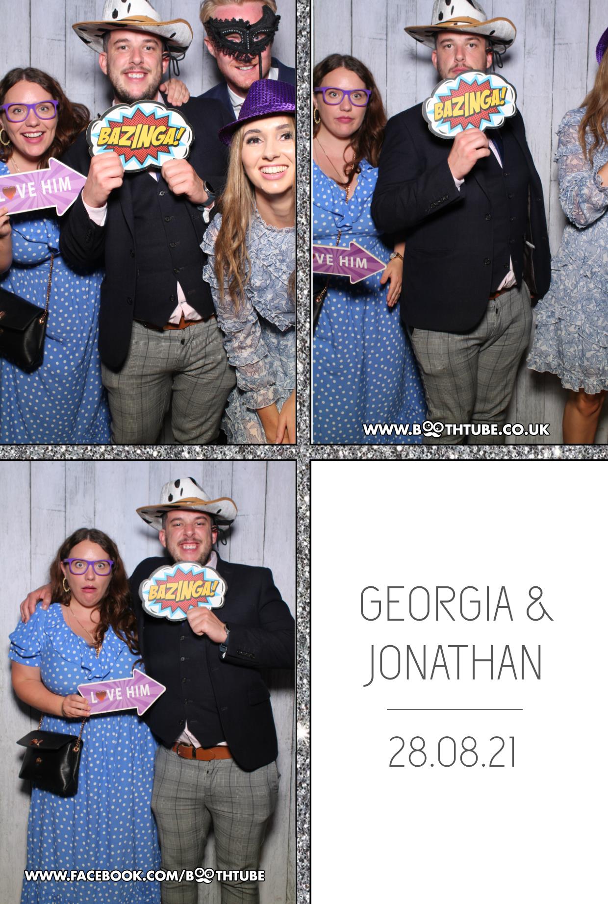 Georgia and Jonathan | View more photos from the event at gallery.boothtube.co.uk/u/BoothtubeLtd/Georgia-and-Jonathan