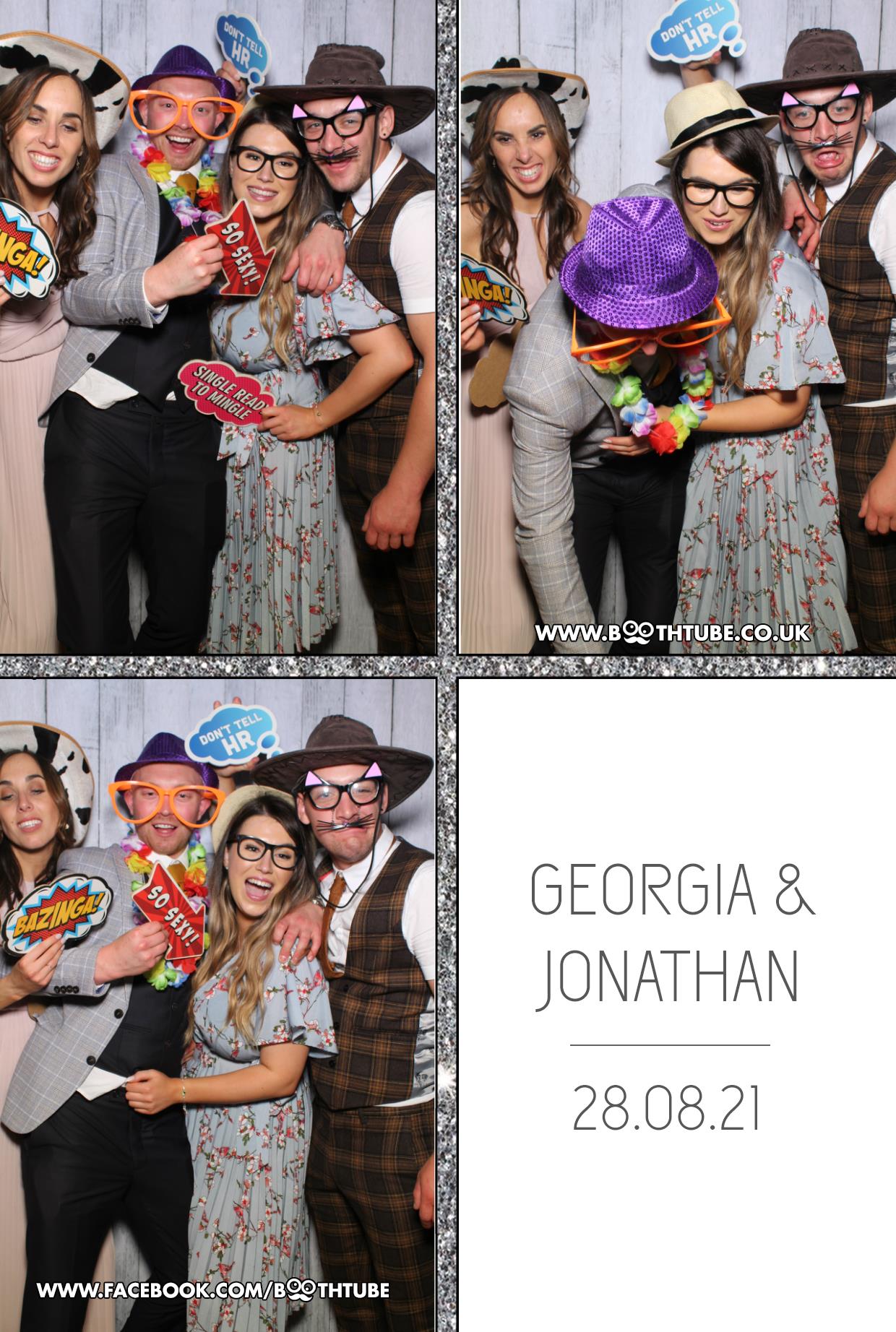 Georgia and Jonathan | View more photos from the event at gallery.boothtube.co.uk/u/BoothtubeLtd/Georgia-and-Jonathan