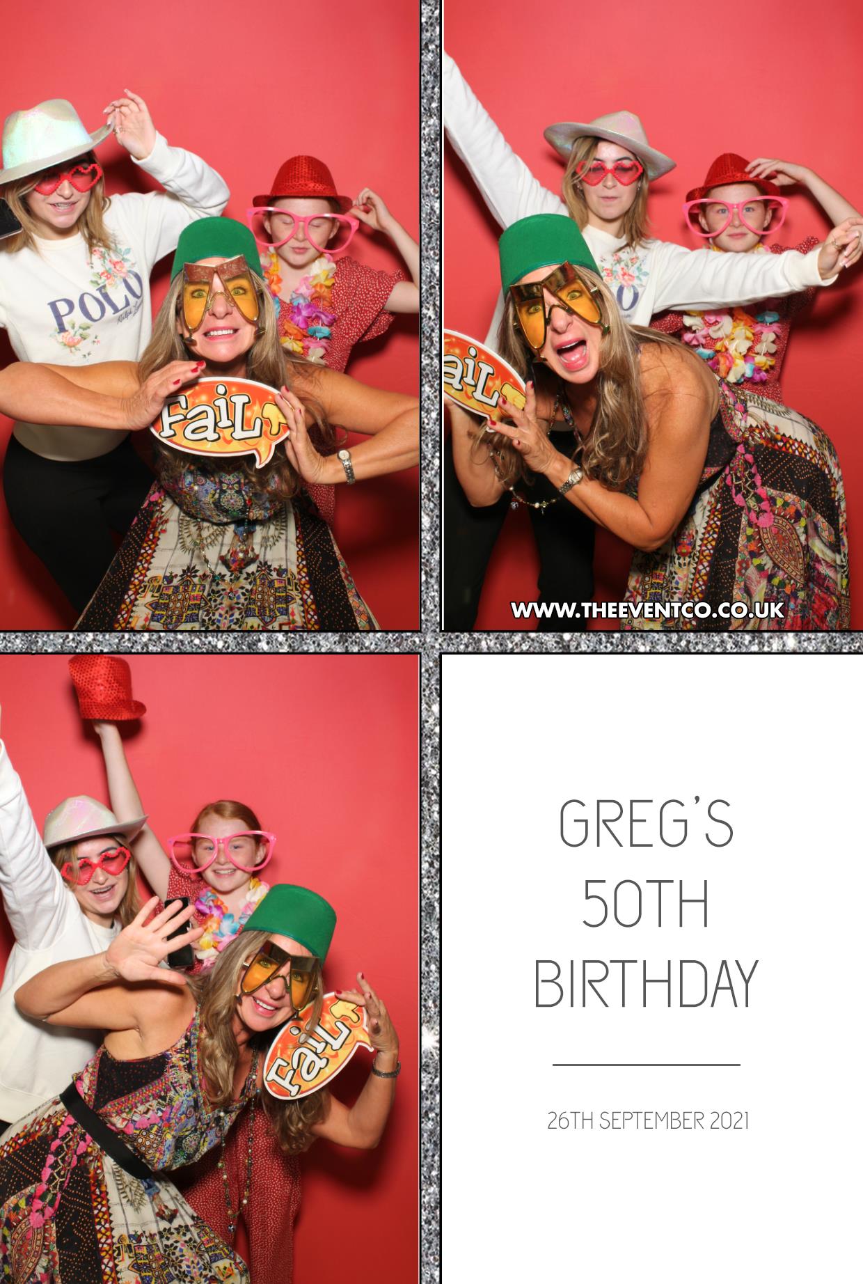 Greg's 50th Birthday | View more photos from the event at gallery.boothtube.co.uk/u/BoothtubeLtd/Gregs-50th-Birthday