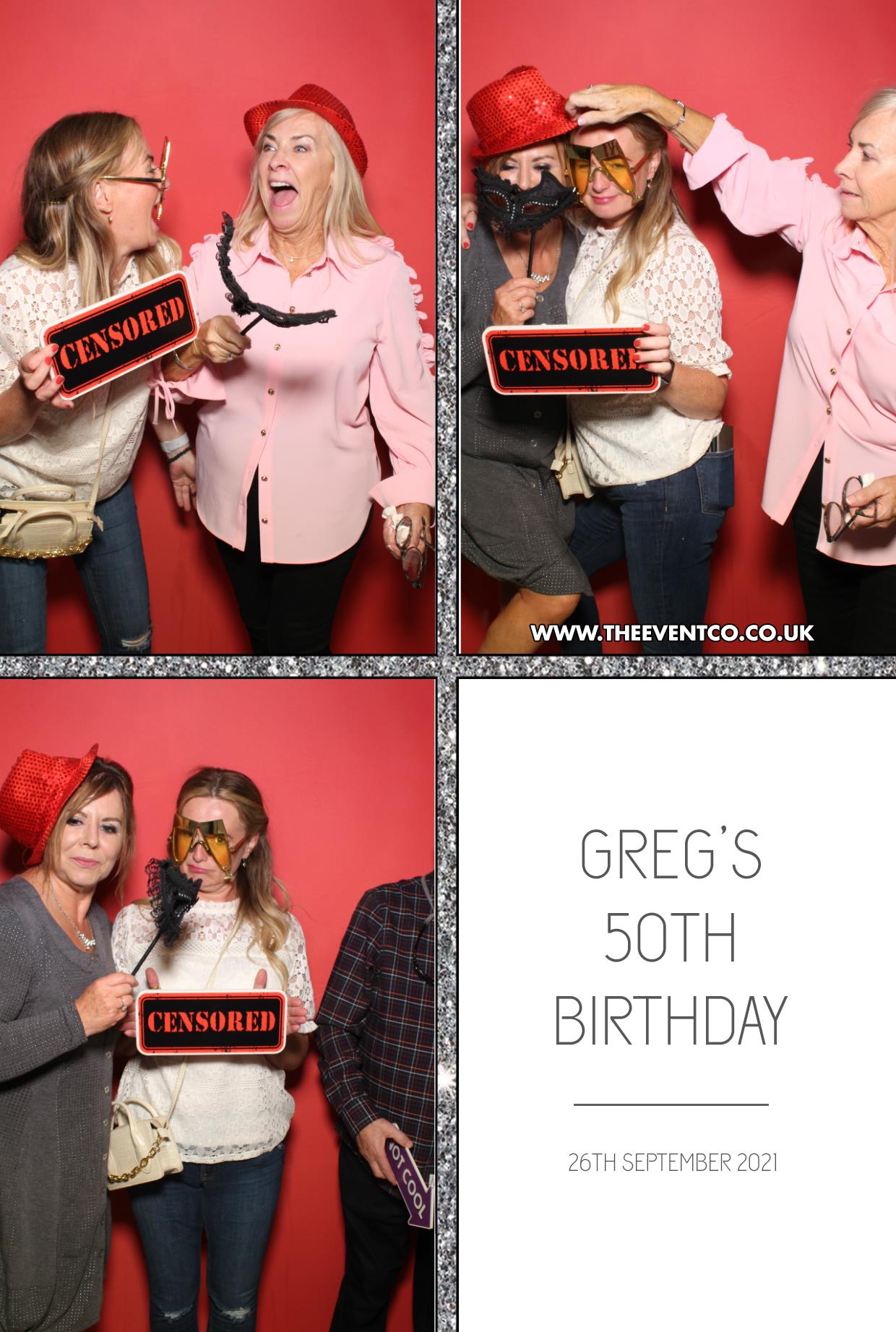 Greg's 50th Birthday | View more photos from the event at gallery.boothtube.co.uk/u/BoothtubeLtd/Gregs-50th-Birthday