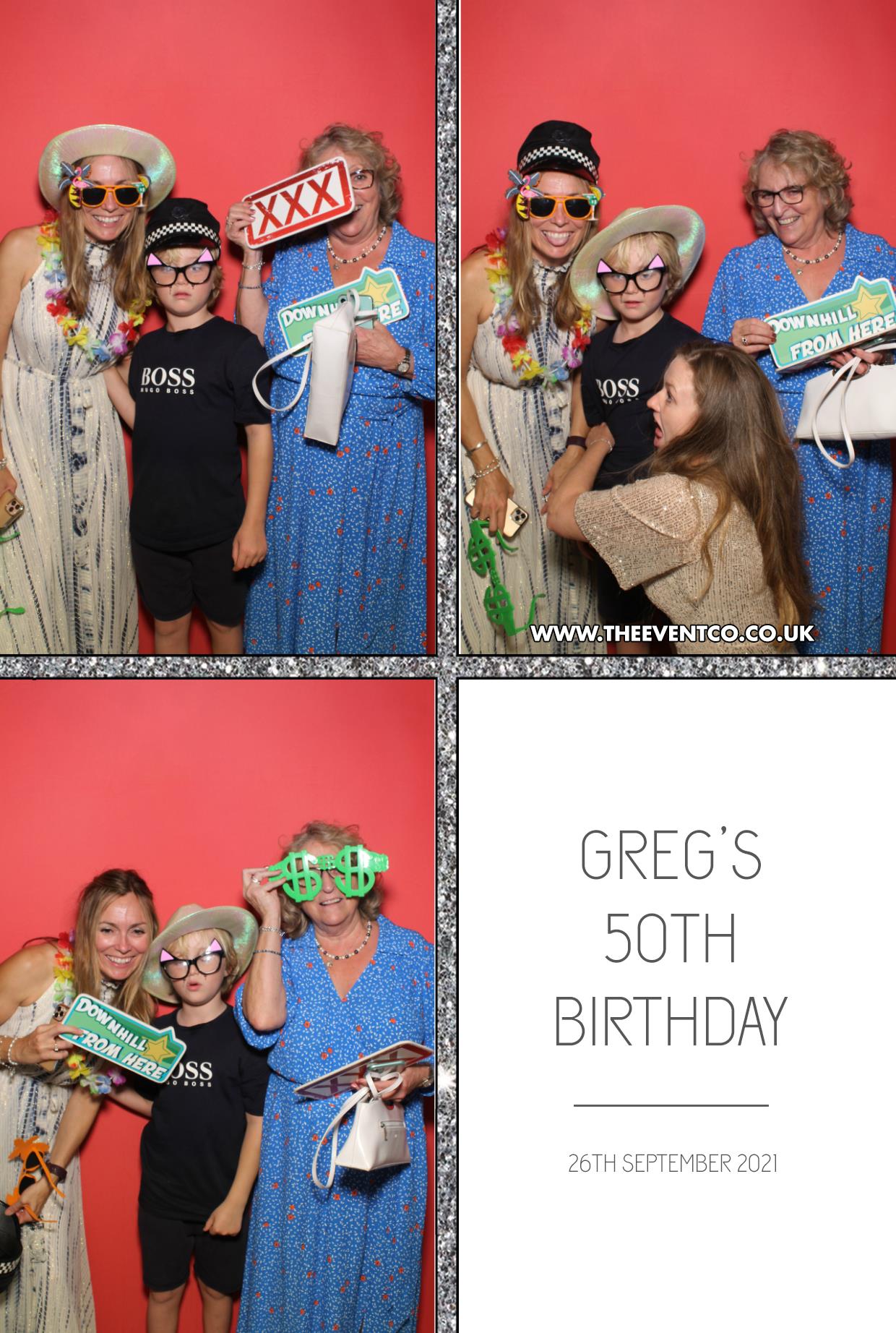 Greg's 50th Birthday | View more photos from the event at gallery.boothtube.co.uk/u/BoothtubeLtd/Gregs-50th-Birthday