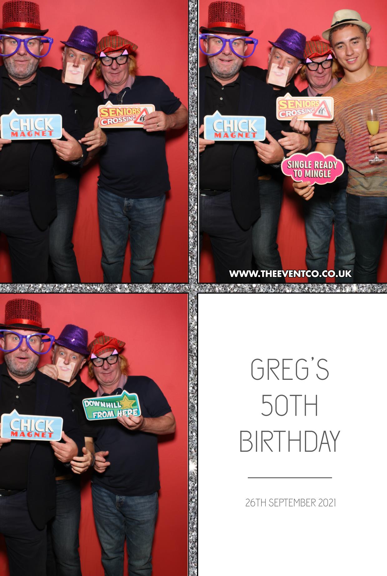 Greg's 50th Birthday | View more photos from the event at gallery.boothtube.co.uk/u/BoothtubeLtd/Gregs-50th-Birthday