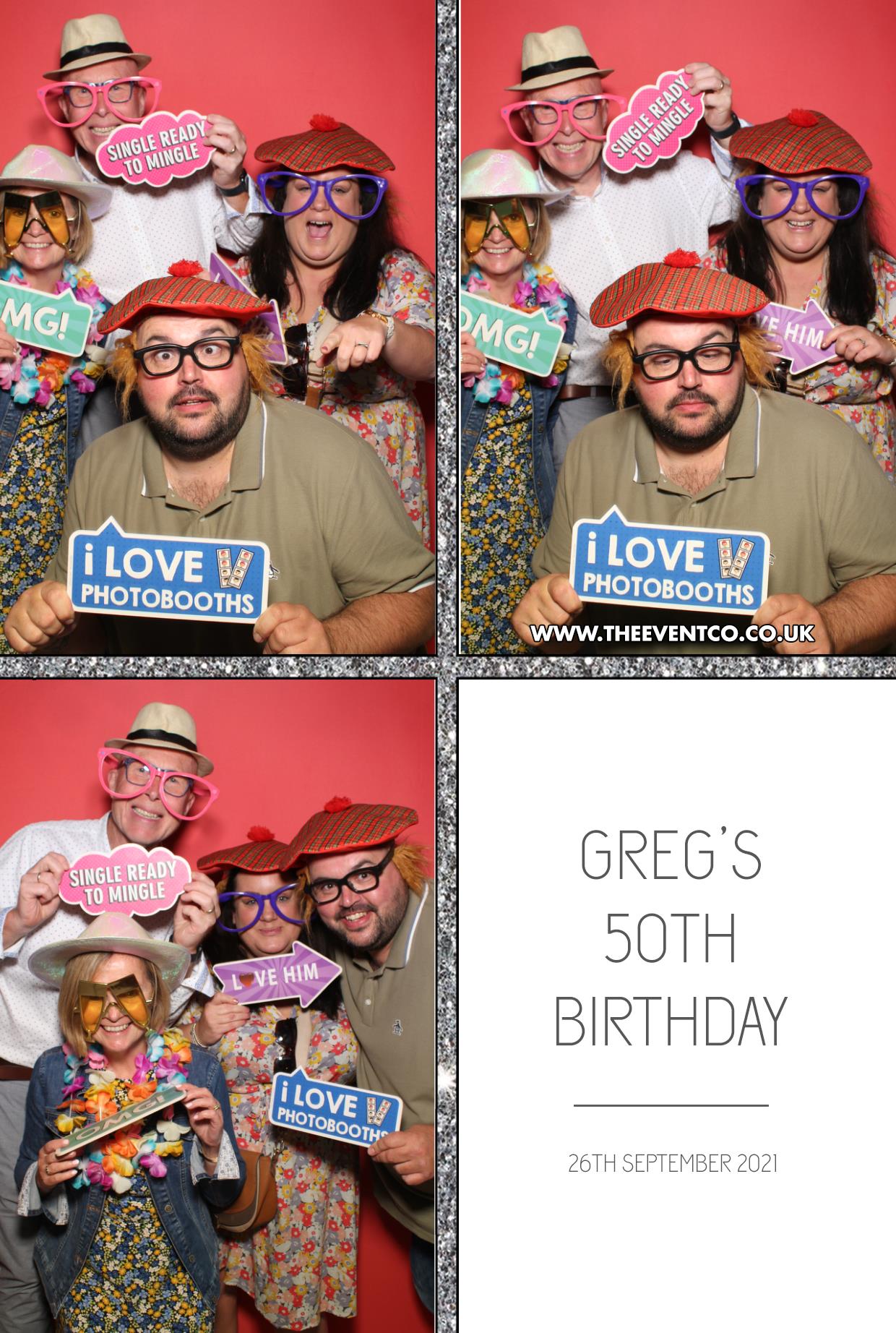 Greg's 50th Birthday | View more photos from the event at gallery.boothtube.co.uk/u/BoothtubeLtd/Gregs-50th-Birthday