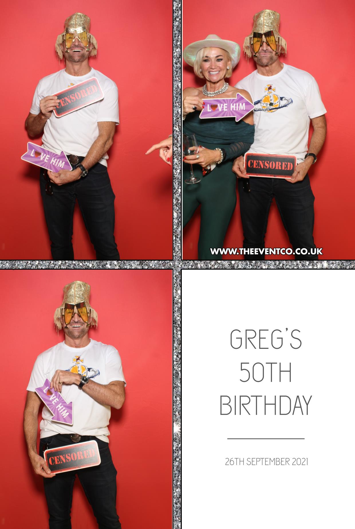 Greg's 50th Birthday | View more photos from the event at gallery.boothtube.co.uk/u/BoothtubeLtd/Gregs-50th-Birthday