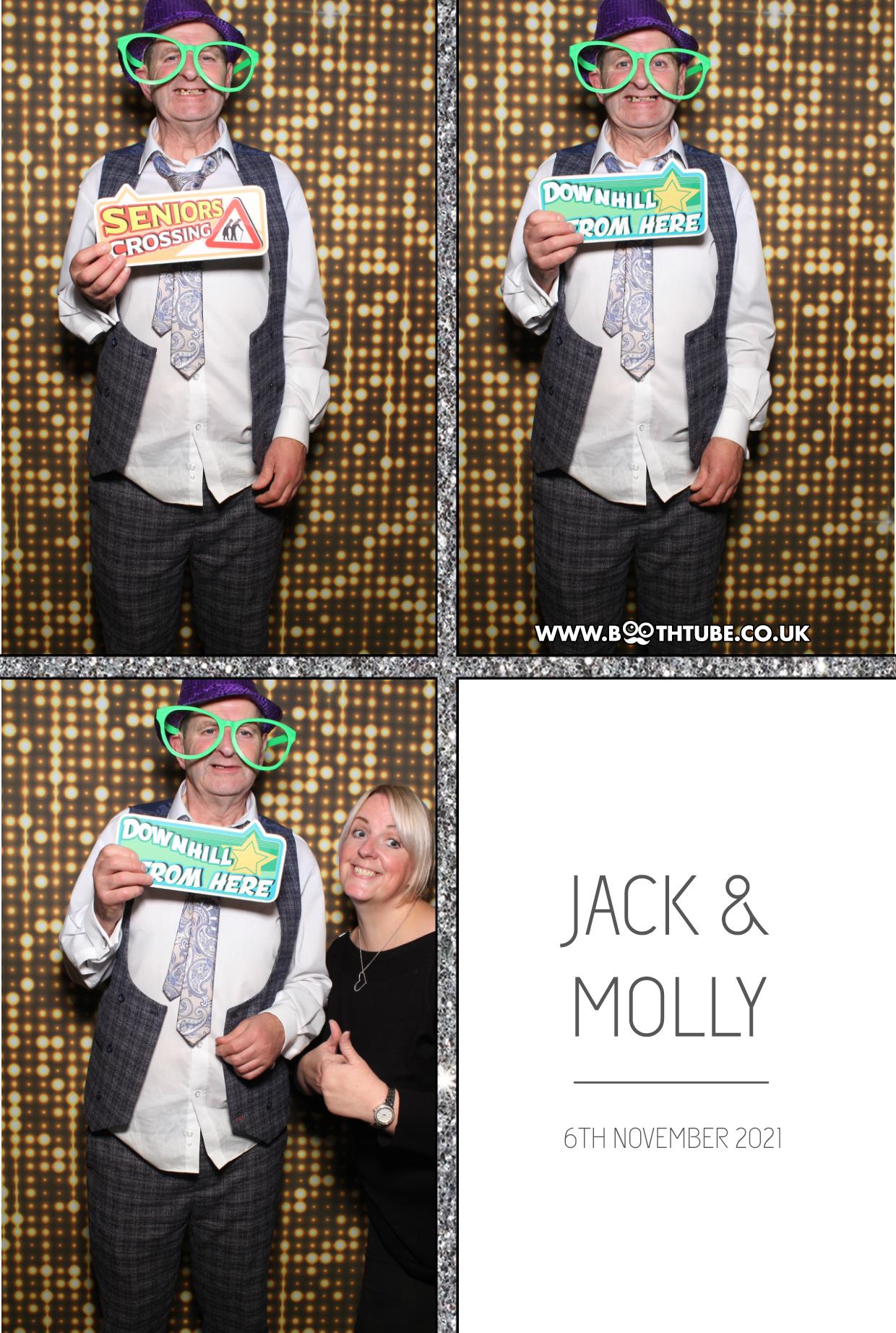 Jack and Molly | View more photos from the event at gallery.boothtube.co.uk/u/BoothtubeLtd/Jack-and-Molly
