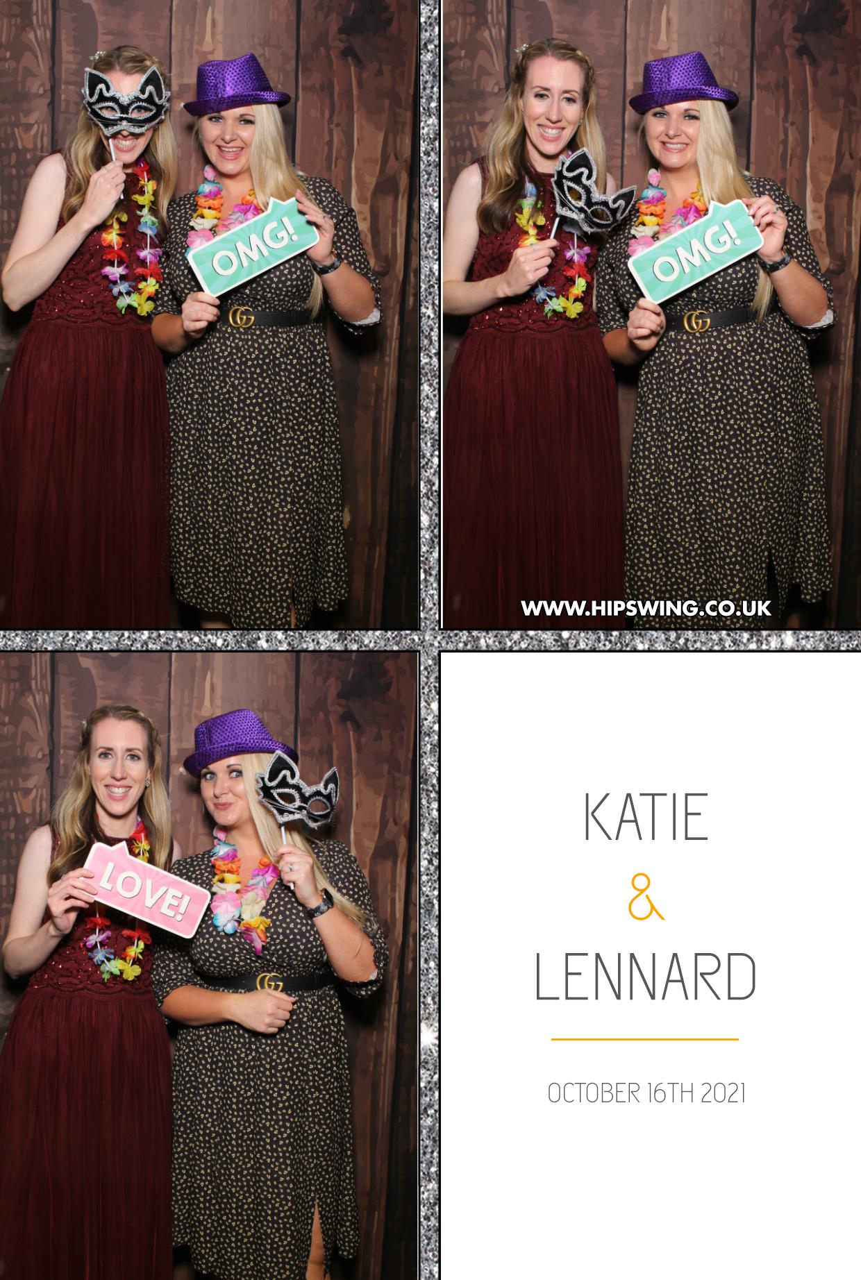 Katie and Lennard | View more photos from the event at gallery.boothtube.co.uk/u/BoothtubeLtd/Katie-and-Lennard