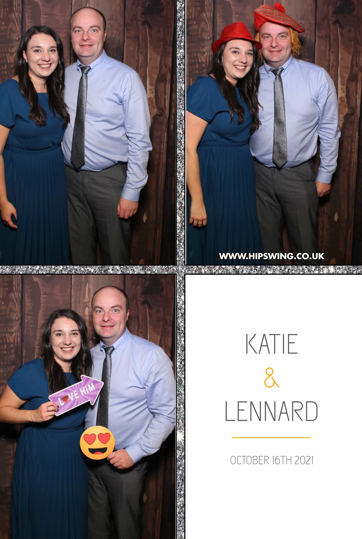 Katie and Lennard | View more photos from the event at gallery.boothtube.co.uk/u/BoothtubeLtd/Katie-and-Lennard