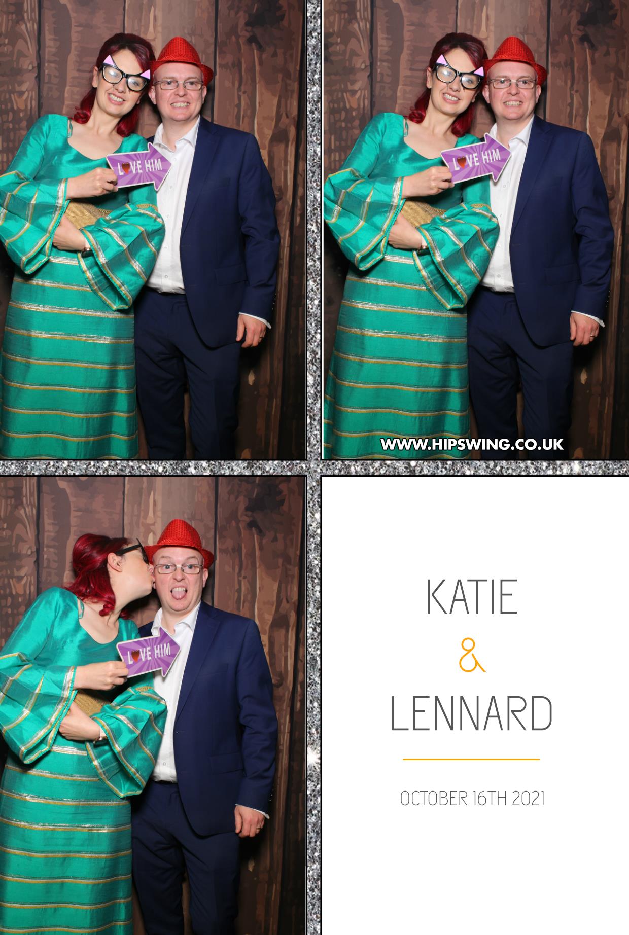 Katie and Lennard | View more photos from the event at gallery.boothtube.co.uk/u/BoothtubeLtd/Katie-and-Lennard