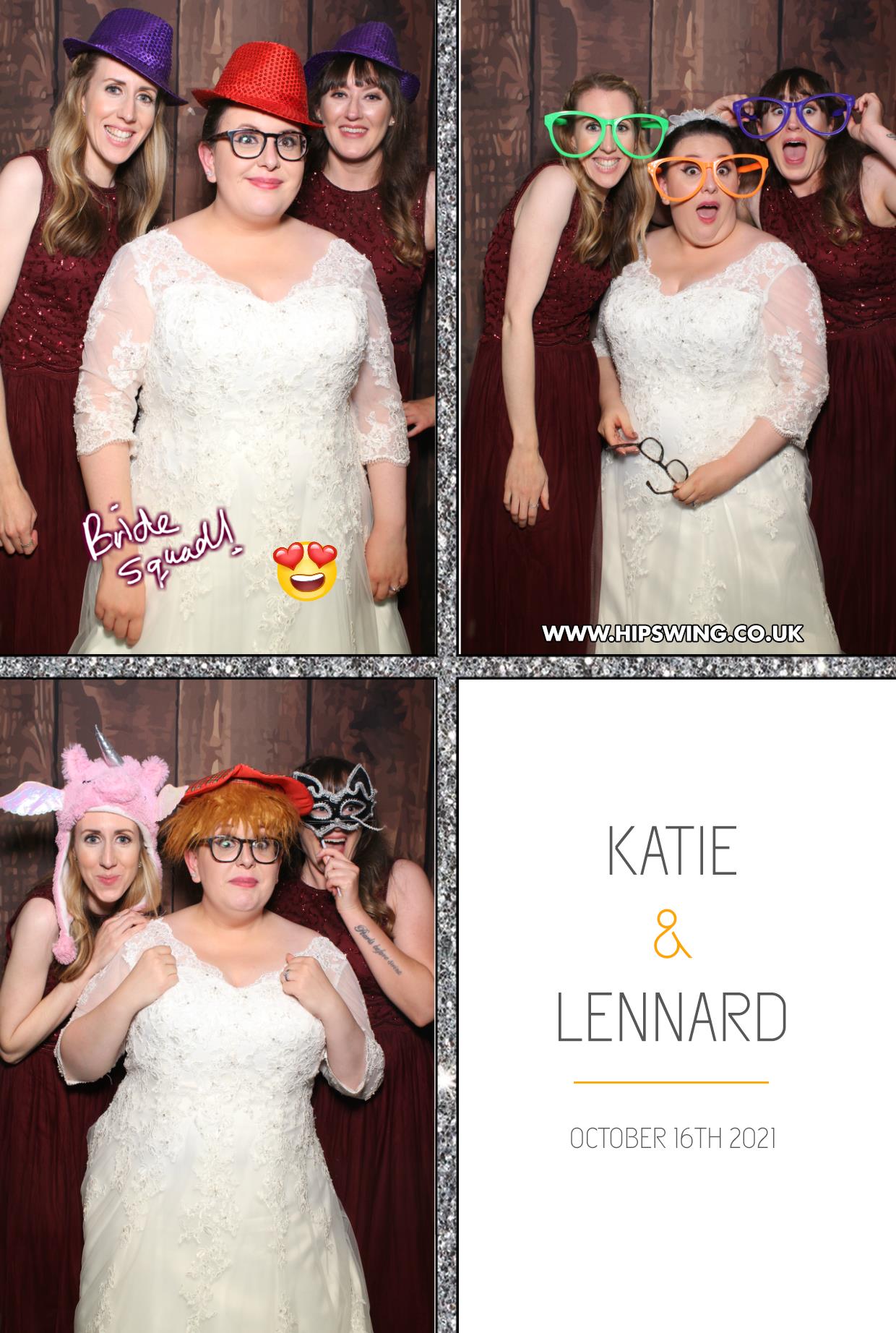 Katie and Lennard | View more photos from the event at gallery.boothtube.co.uk/u/BoothtubeLtd/Katie-and-Lennard