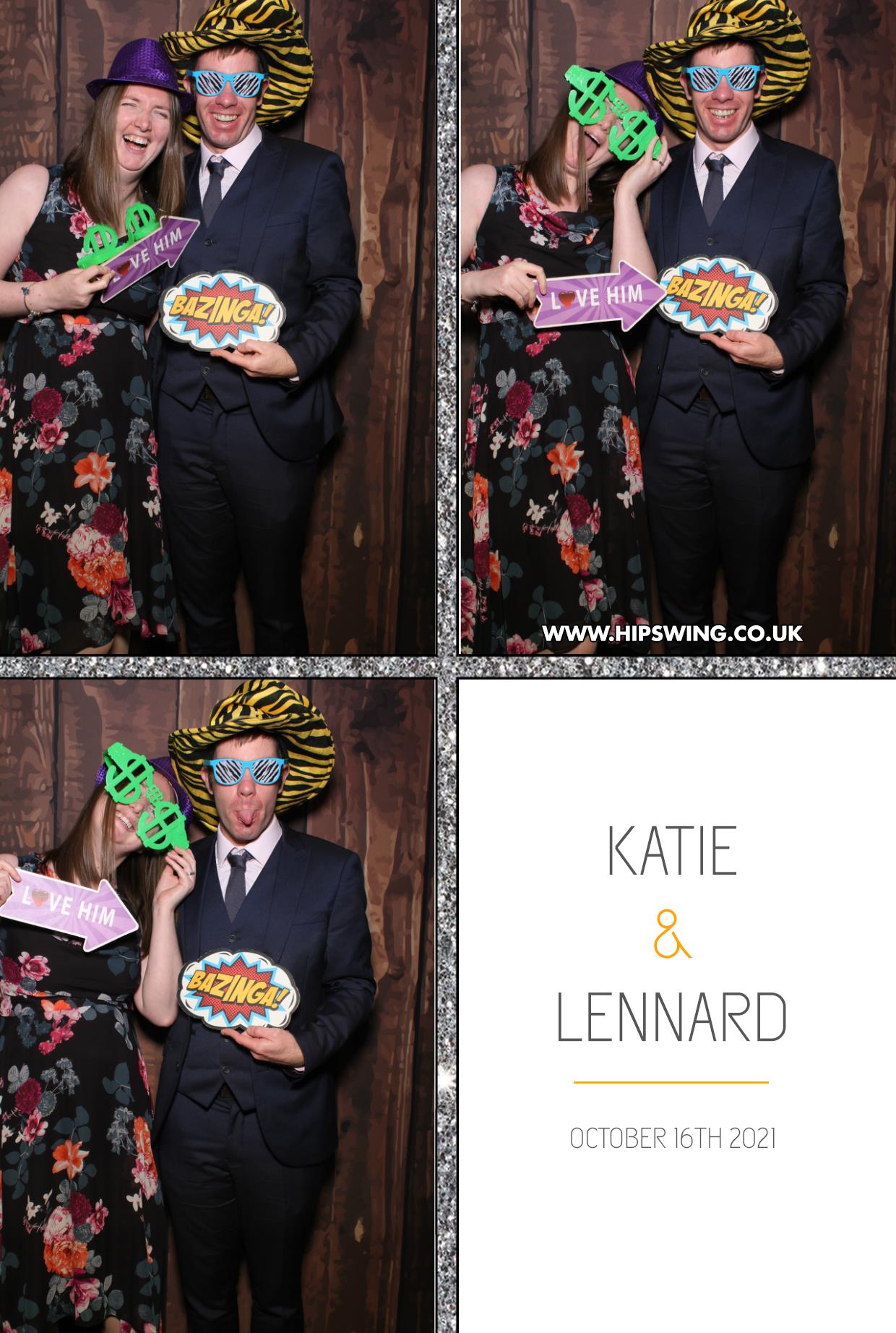Katie and Lennard | View more photos from the event at gallery.boothtube.co.uk/u/BoothtubeLtd/Katie-and-Lennard