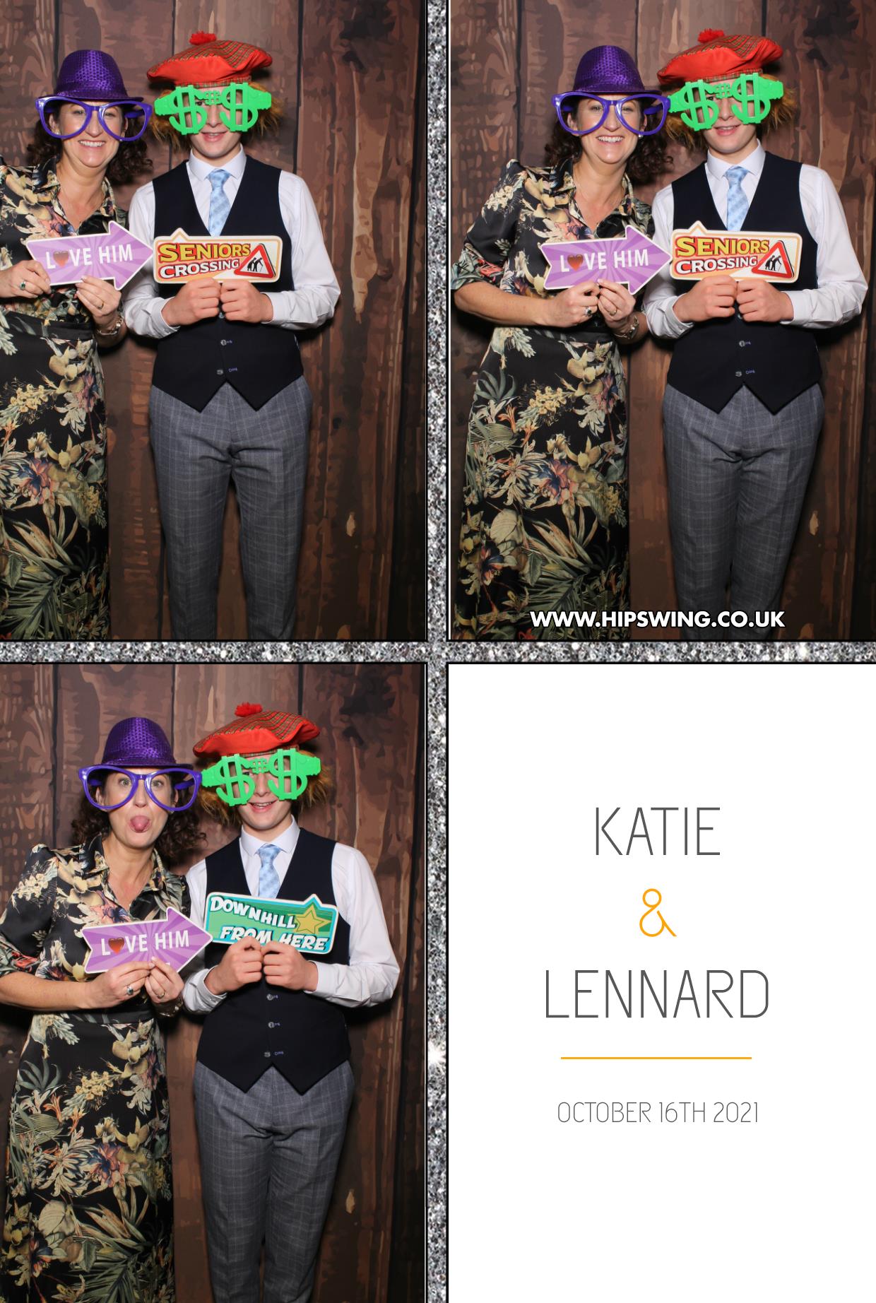 Katie and Lennard | View more photos from the event at gallery.boothtube.co.uk/u/BoothtubeLtd/Katie-and-Lennard