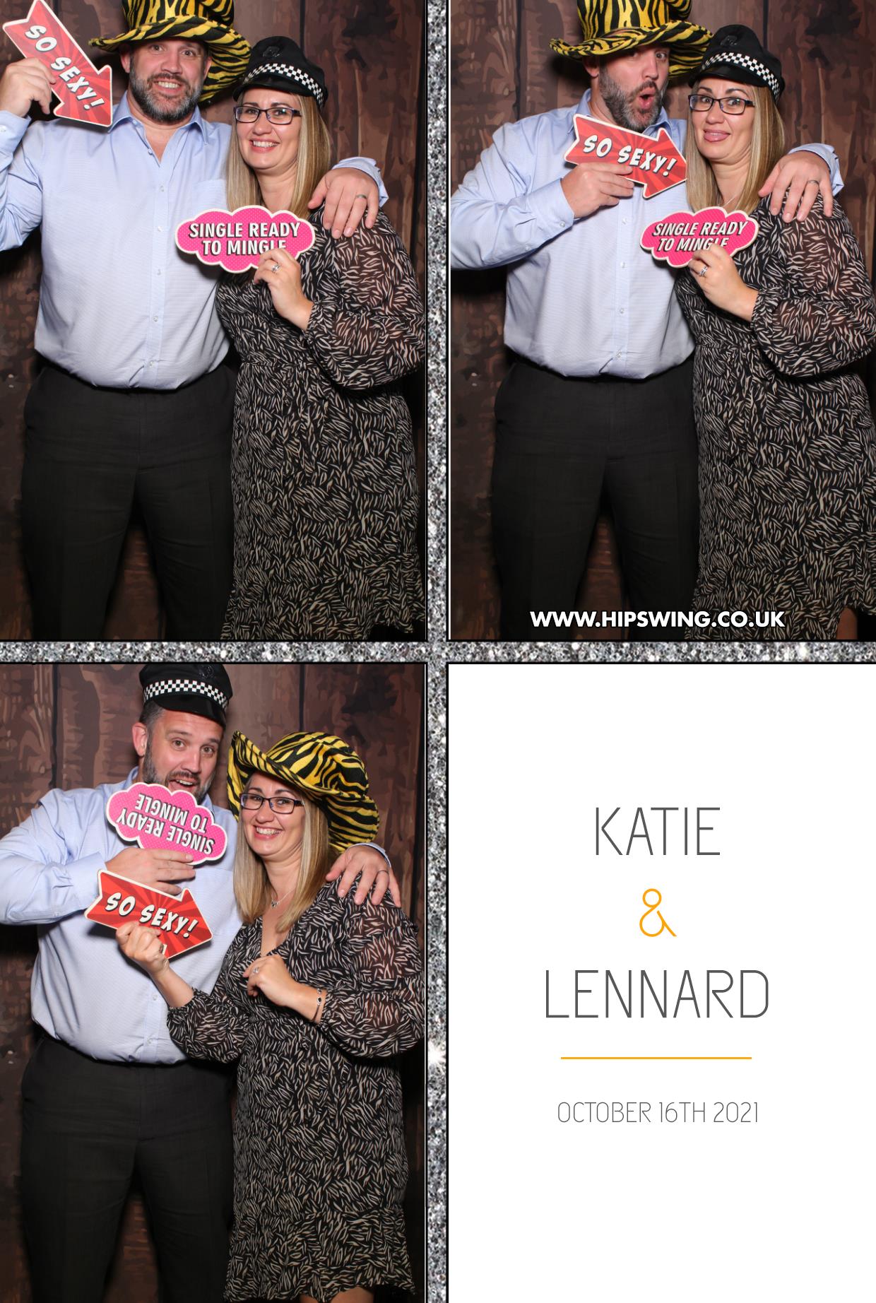 Katie and Lennard | View more photos from the event at gallery.boothtube.co.uk/u/BoothtubeLtd/Katie-and-Lennard