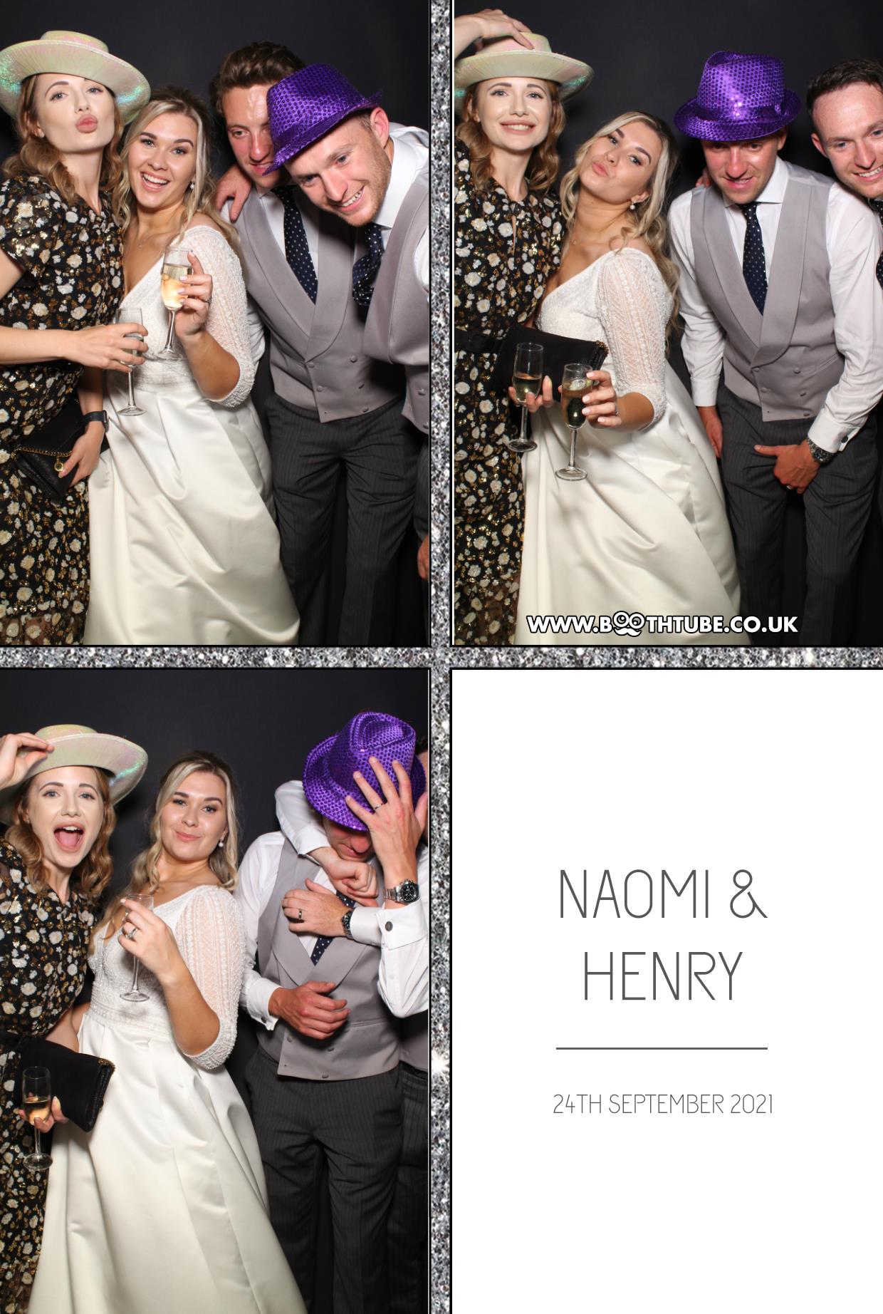 Naomi and Henry | View more photos from the event at gallery.boothtube.co.uk/u/BoothtubeLtd/Naomi-and-Henry