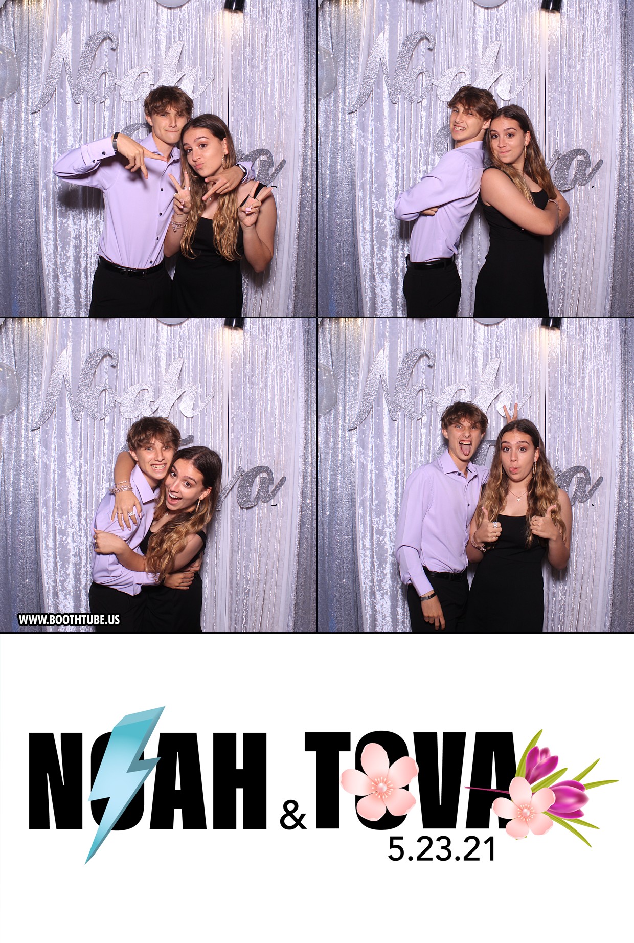Noah & Tova | View more photos from the event at gallery.boothtube.co.uk/u/BoothtubeLtd/Noah-Tova