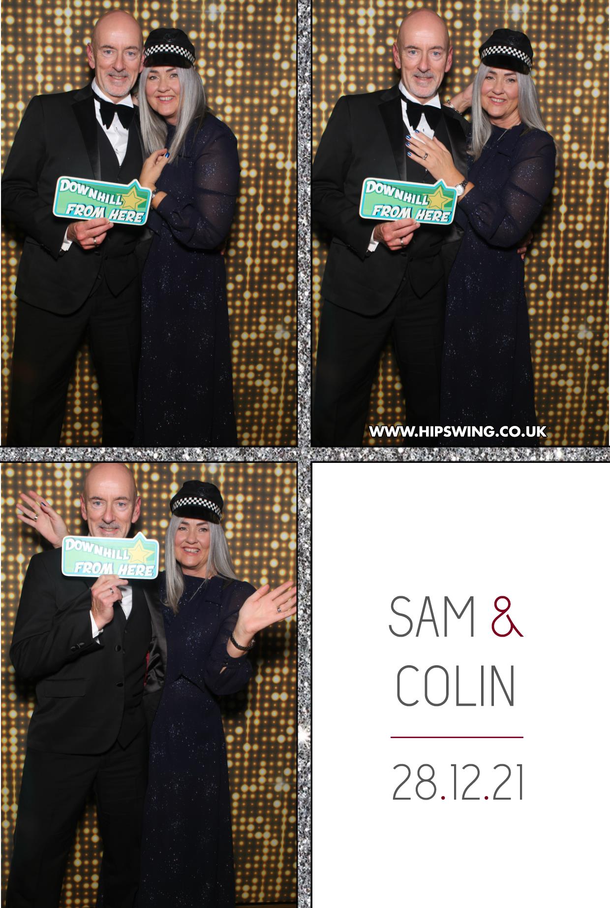 Sam and Colin | View more photos from the event at gallery.boothtube.co.uk/u/BoothtubeLtd/Sam-and-Colin