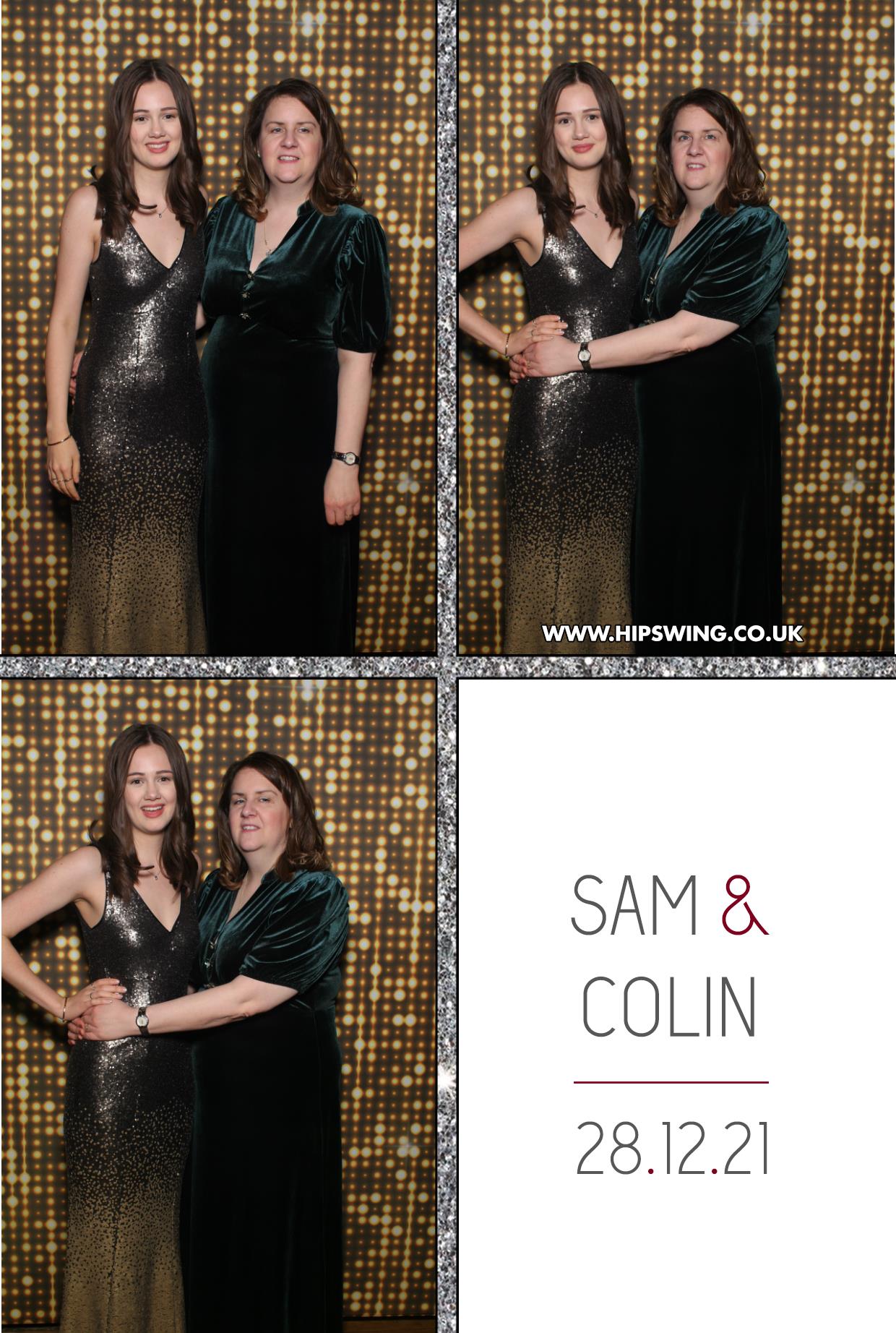 Sam and Colin | View more photos from the event at gallery.boothtube.co.uk/u/BoothtubeLtd/Sam-and-Colin