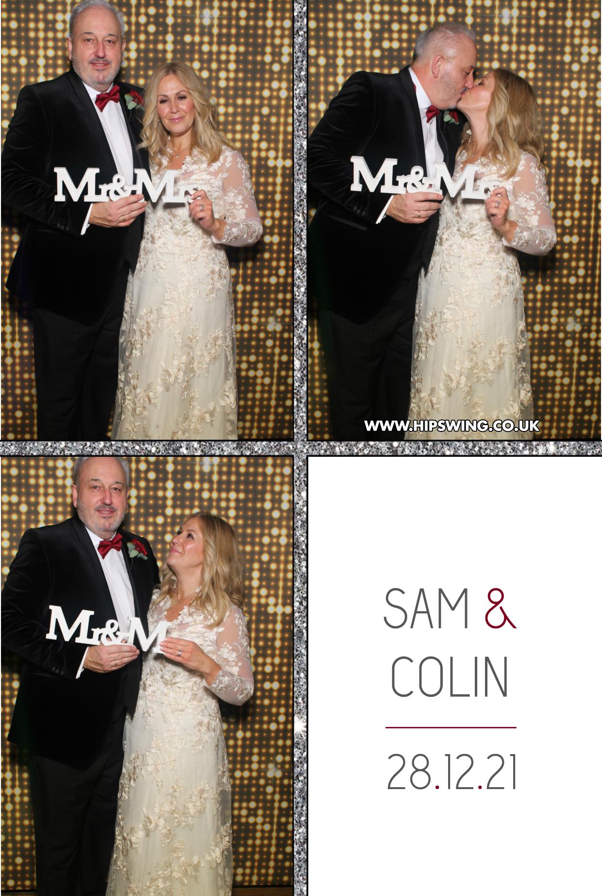 Sam and Colin | View more photos from the event at gallery.boothtube.co.uk/u/BoothtubeLtd/Sam-and-Colin