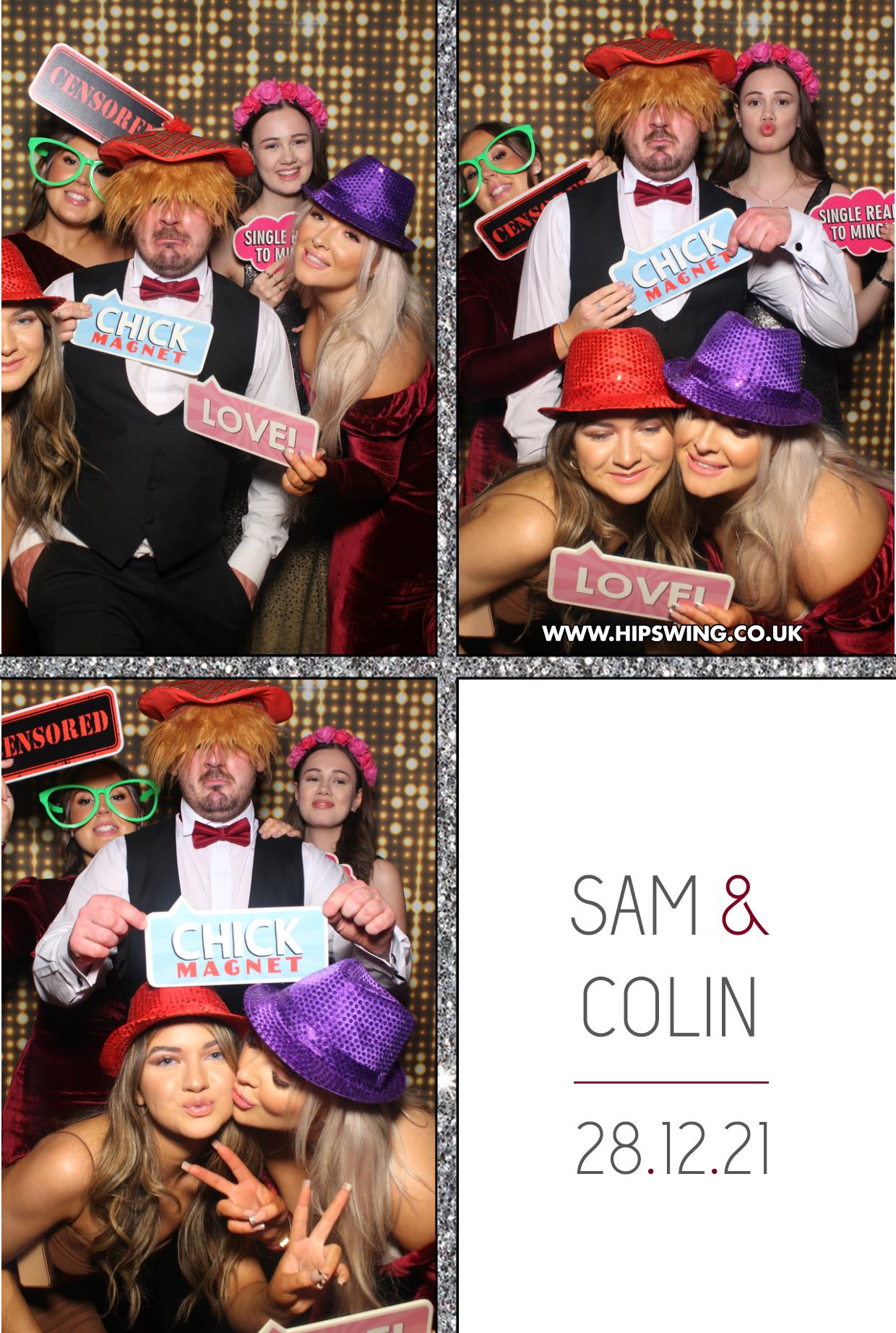 Sam and Colin | View more photos from the event at gallery.boothtube.co.uk/u/BoothtubeLtd/Sam-and-Colin