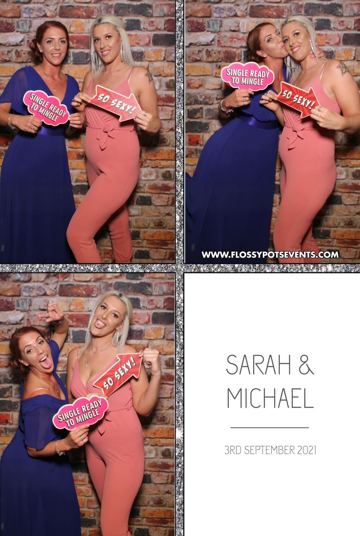 Sarah & Michael | View more photos from the event at gallery.boothtube.co.uk/u/BoothtubeLtd/Sarah-Michael