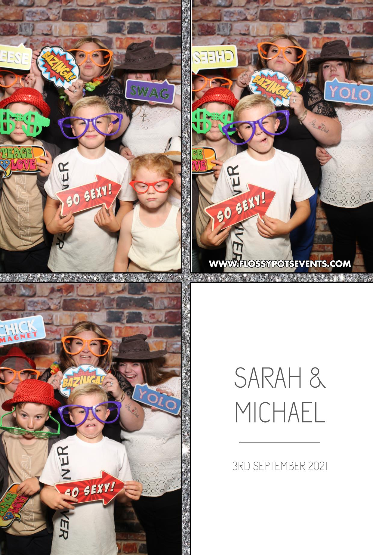 Sarah & Michael | View more photos from the event at gallery.boothtube.co.uk/u/BoothtubeLtd/Sarah-Michael