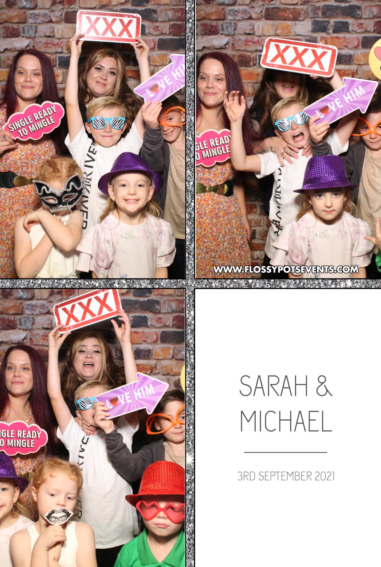 Sarah & Michael | View more photos from the event at gallery.boothtube.co.uk/u/BoothtubeLtd/Sarah-Michael