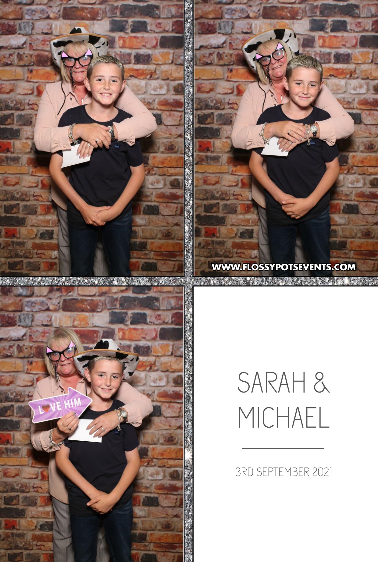Sarah & Michael | View more photos from the event at gallery.boothtube.co.uk/u/BoothtubeLtd/Sarah-Michael