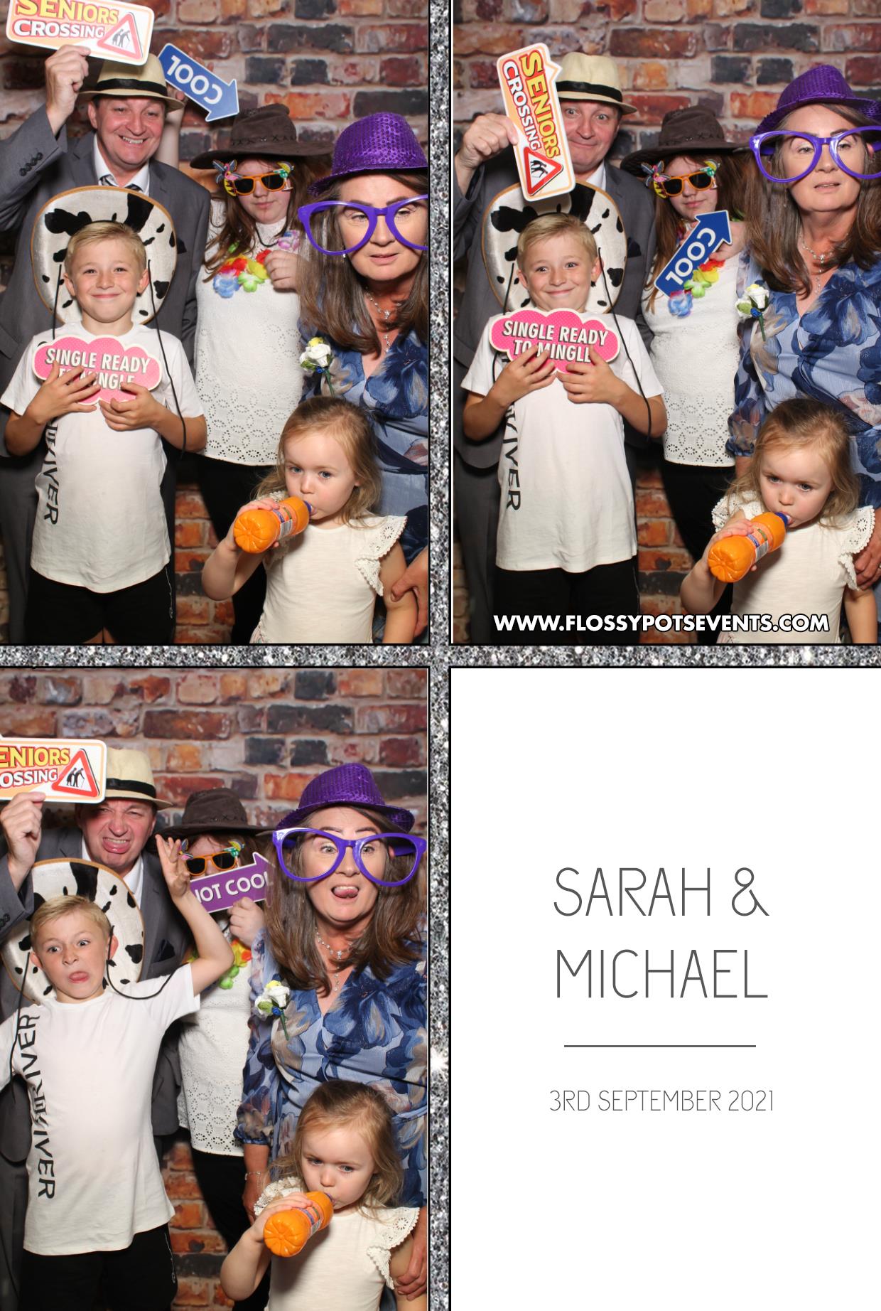 Sarah & Michael | View more photos from the event at gallery.boothtube.co.uk/u/BoothtubeLtd/Sarah-Michael